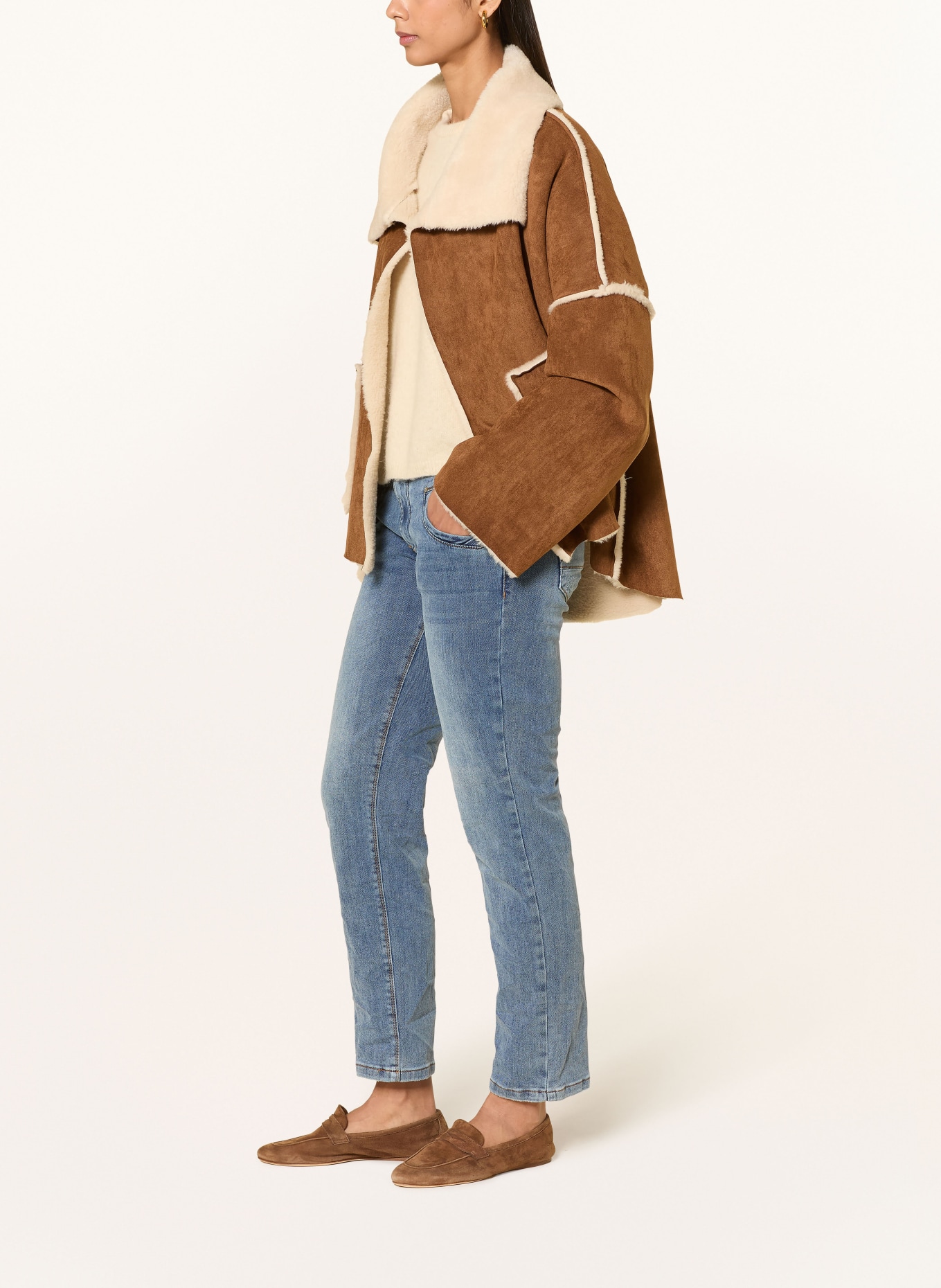 Buena Vista Proste dżinsy ANNA: 5500 lake denim