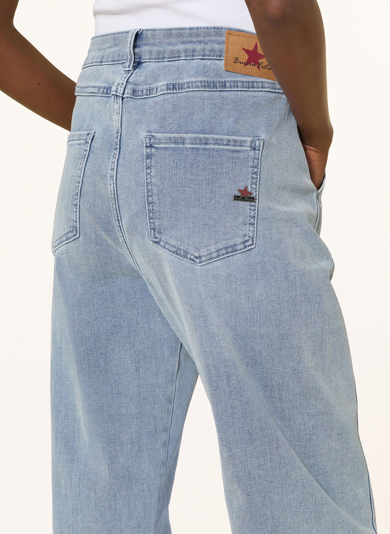 Buena Vista Mom Jeans BALLON-T: 4399 light washed
