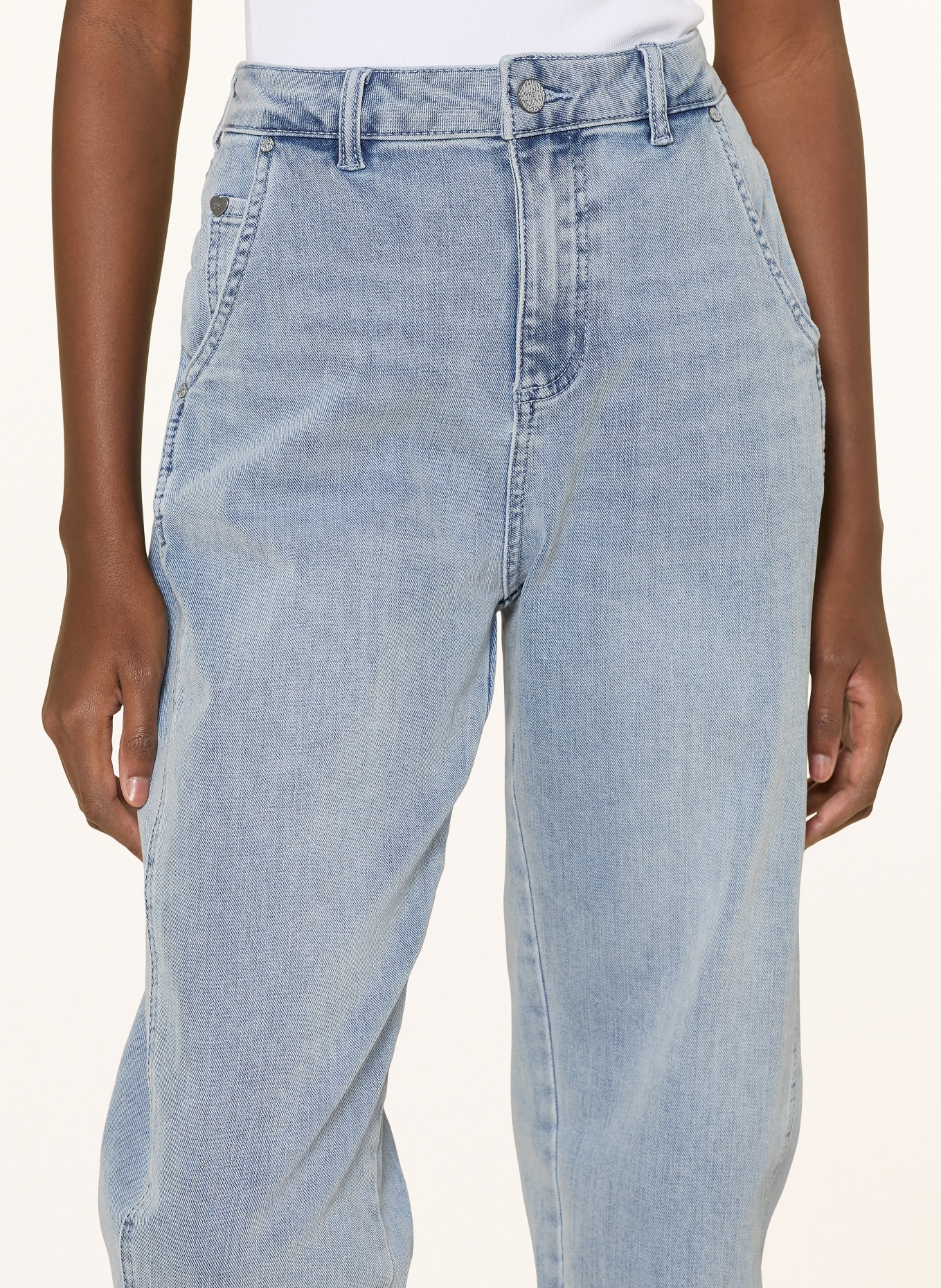 Buena Vista Mom Jeans BALLON-T: 4399 light washed