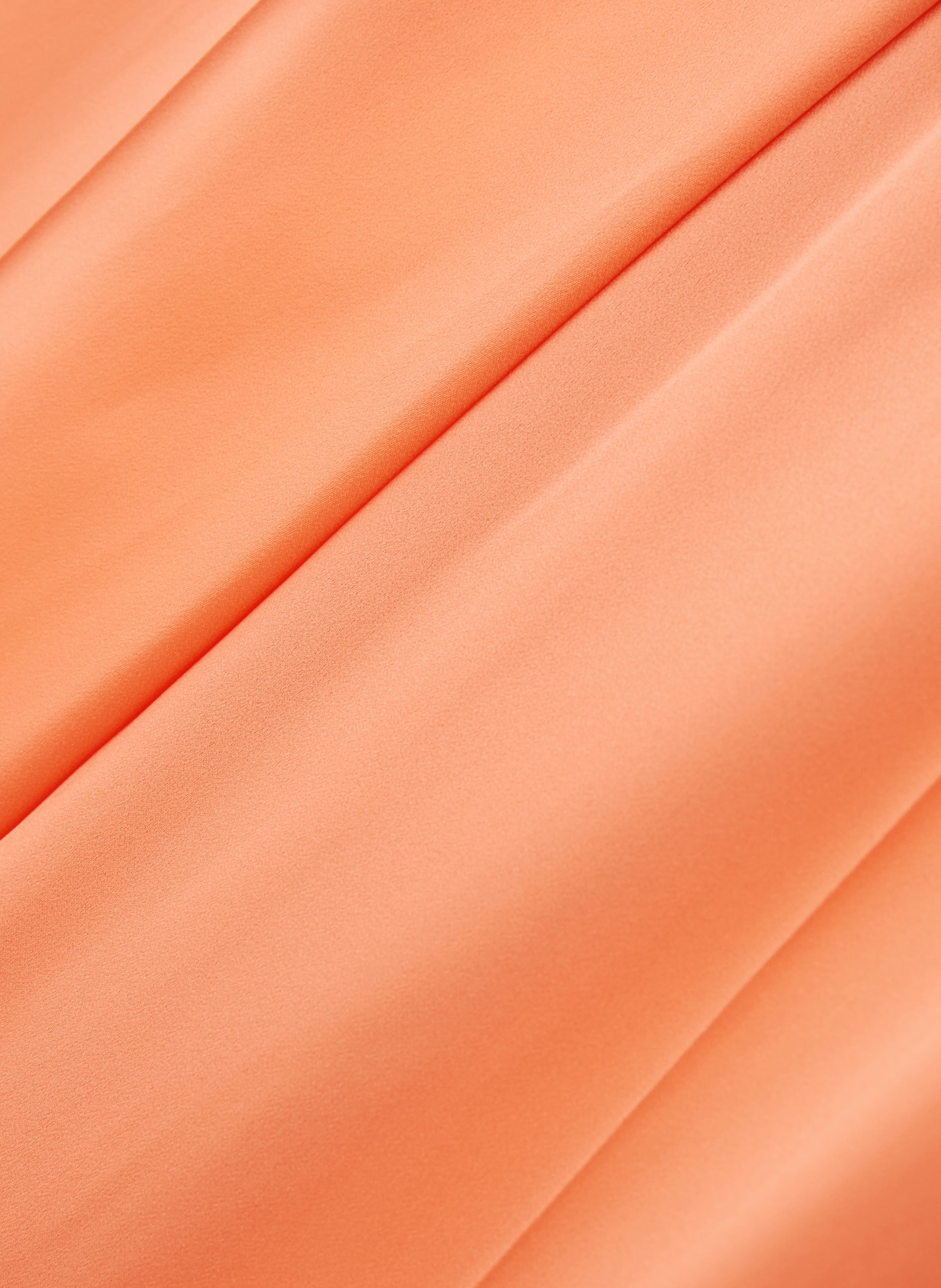 STELLA McCARTNEY satin pants: SALMON