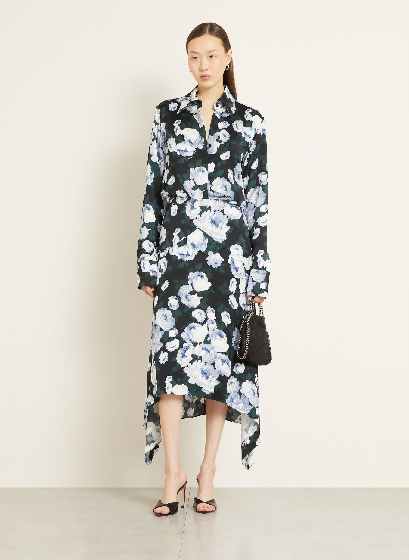 STELLA McCARTNEY Rock: DUNKELBLAU / BLAUGRAU / DUNKELGRÜN