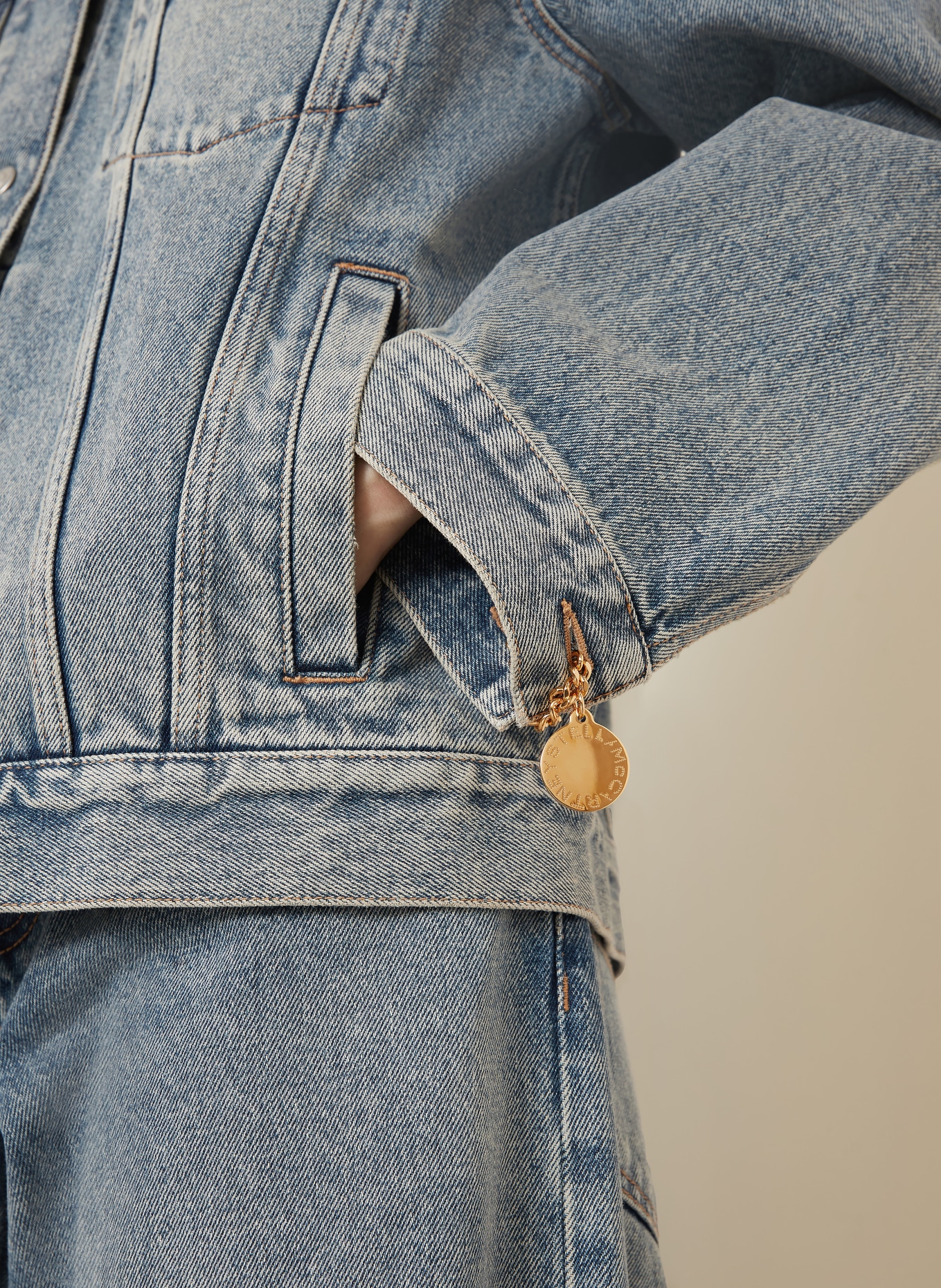 STELLA McCARTNEY Jeansjacke: BLAU