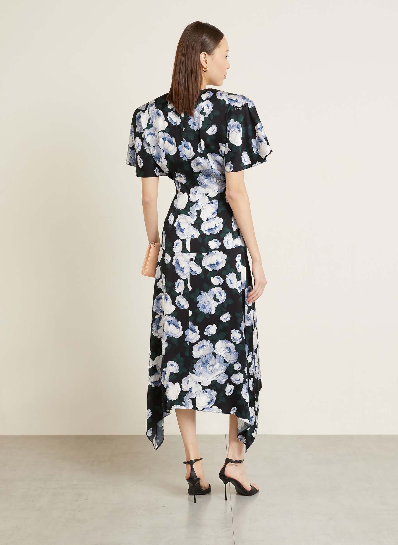 STELLA McCARTNEY Kleid: DUNKELBLAU / DUNKELGRÜN / HELLBLAU