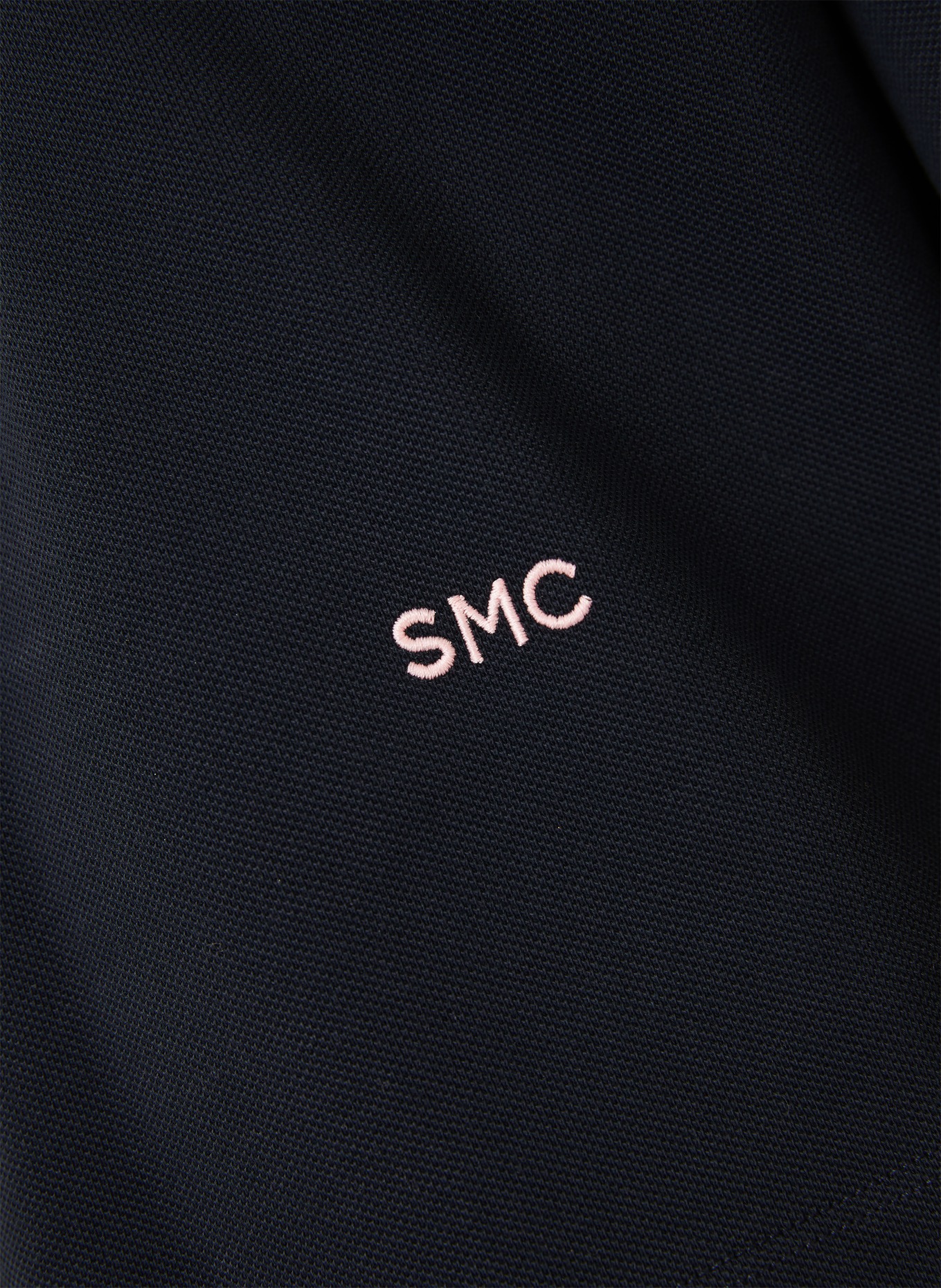 STELLA McCARTNEY Piqué polokošile: TMAVĚ MODRÁ / TMAVĚ MODRÁ