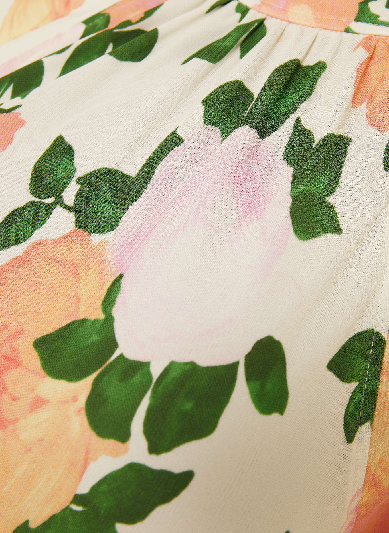 STELLA McCARTNEY dress: PINK / YELLOW / GREEN