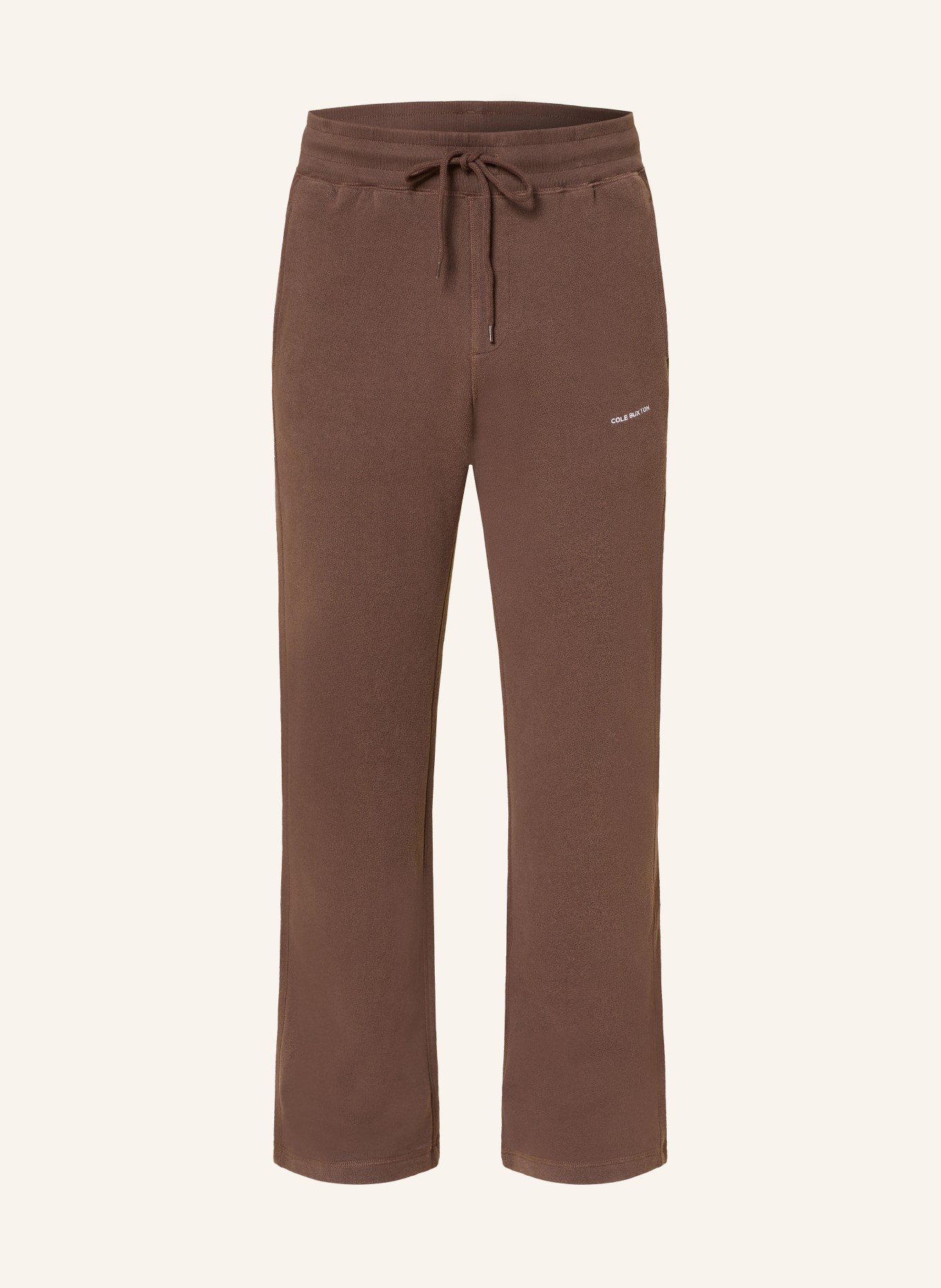 COLE BUXTON Spodnie dresowe: BRĄZOWY
