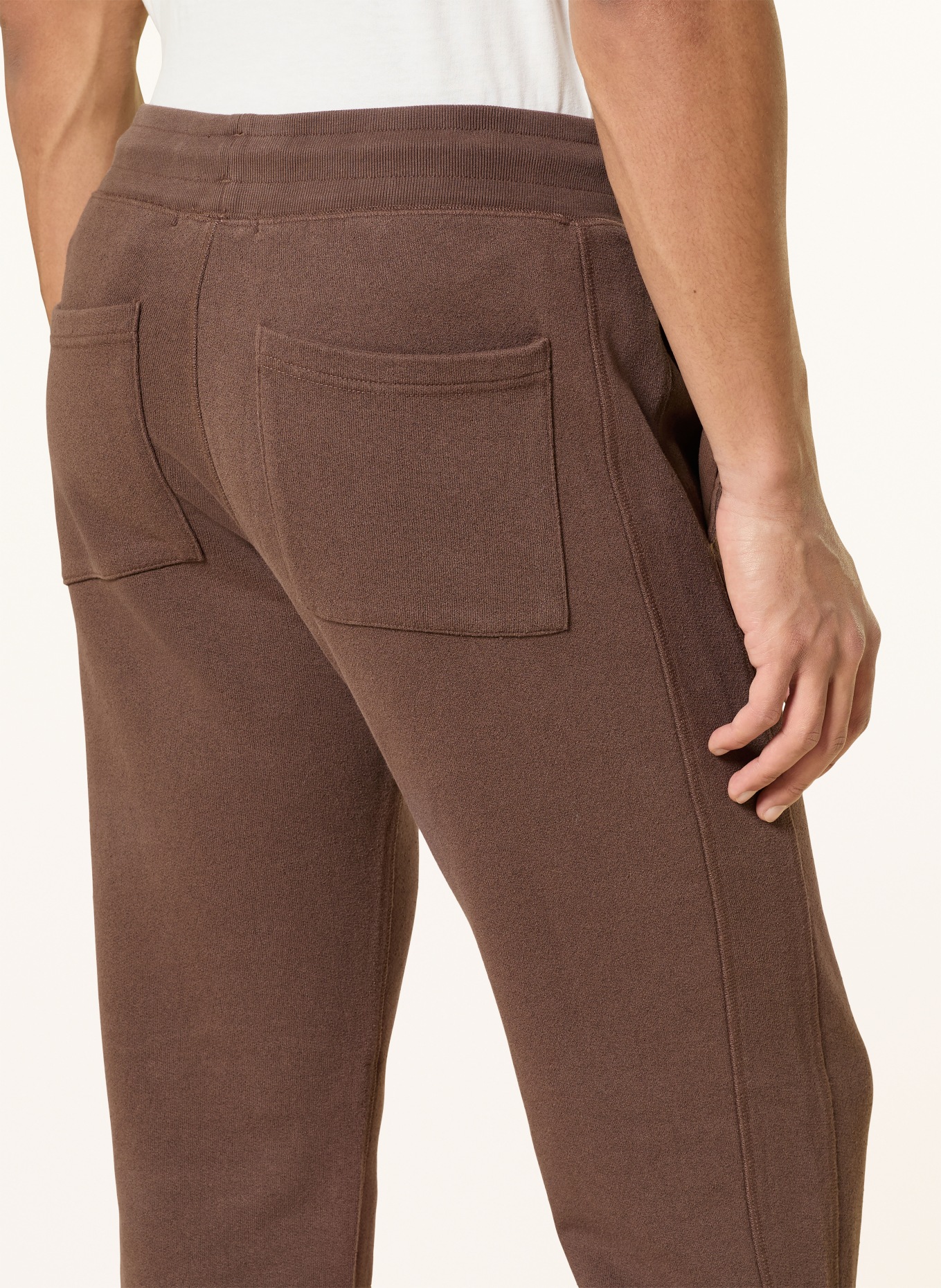 COLE BUXTON Spodnie dresowe: BRĄZOWY