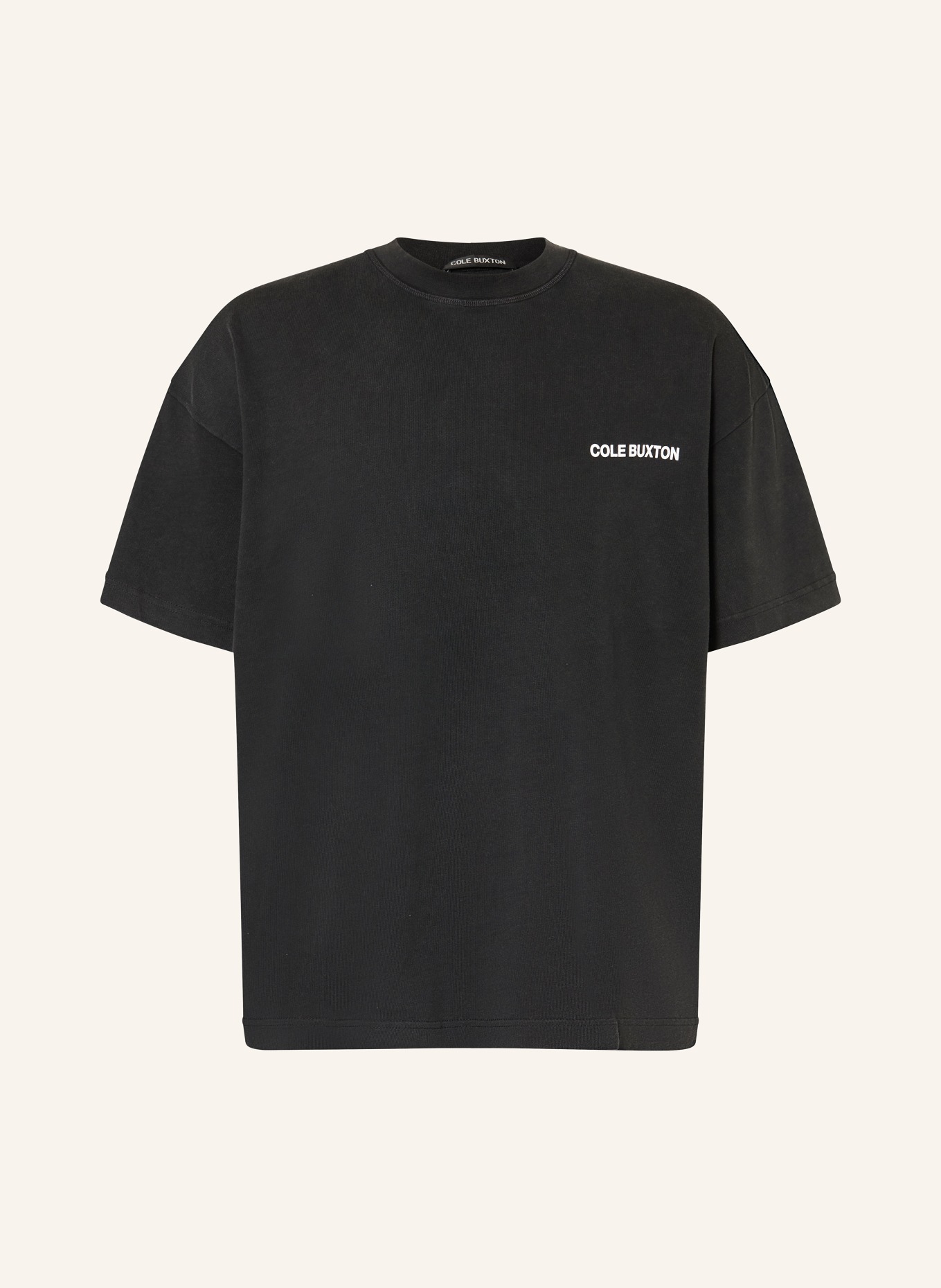 COLE BUXTON T-shirt: BLACK / WHITE