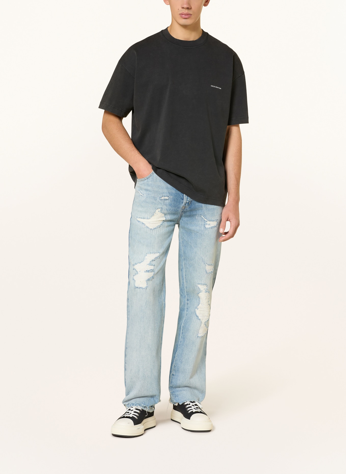 COLE BUXTON T-shirt: NOIR