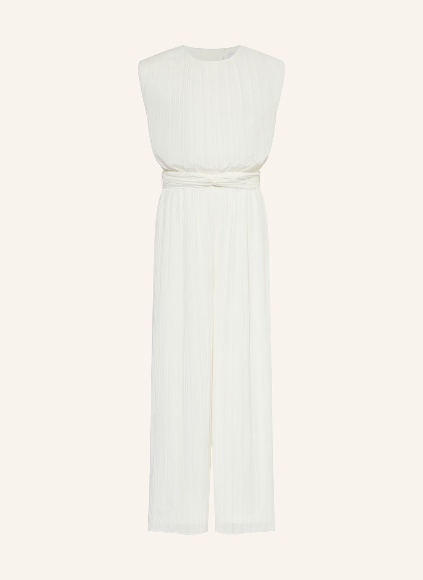 DANAMADE Kombinéza s plisováním: BÍLÁ