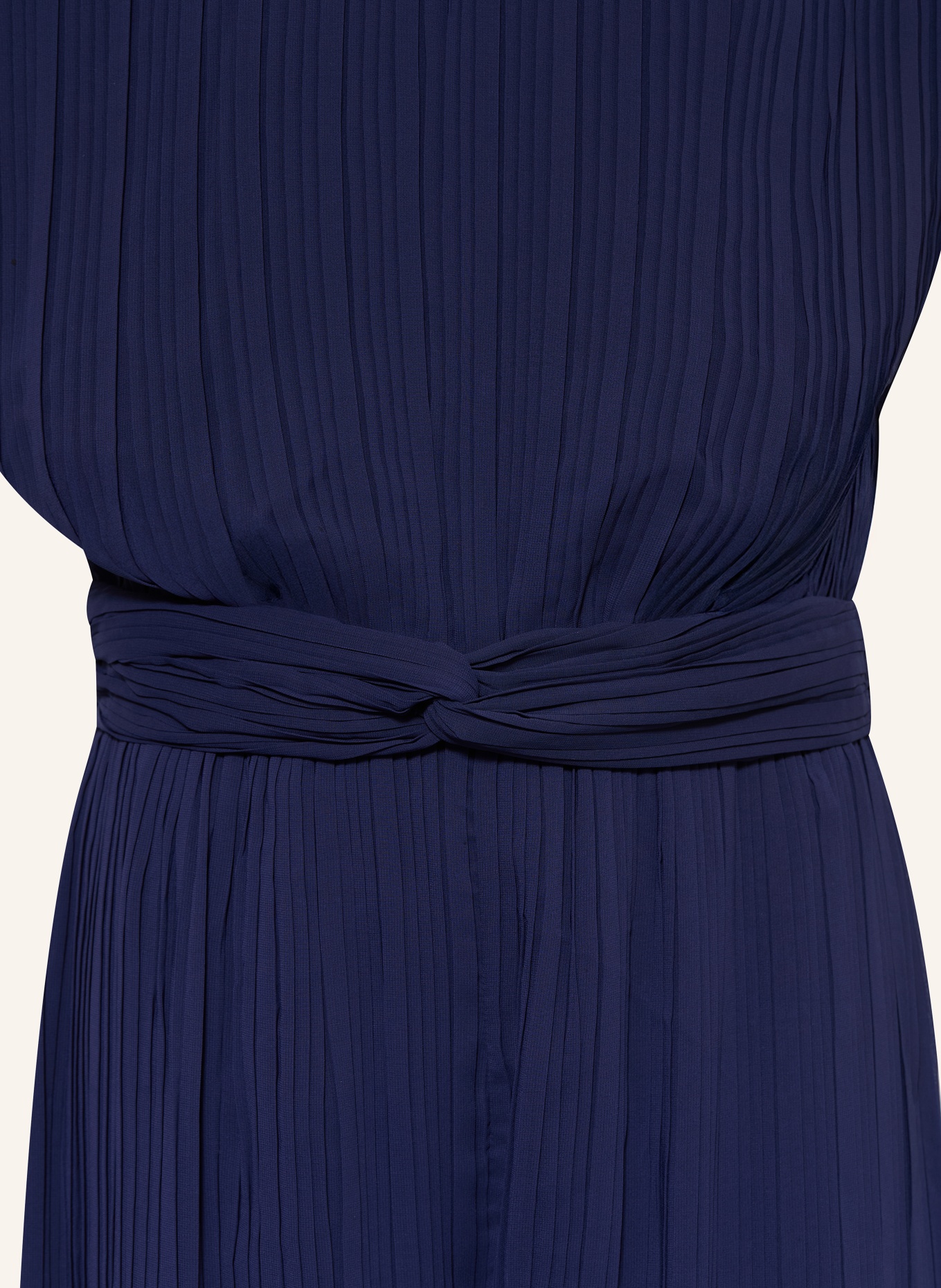 DANAMADE Kombinéza s plisováním: TMAVĚ MODRÁ