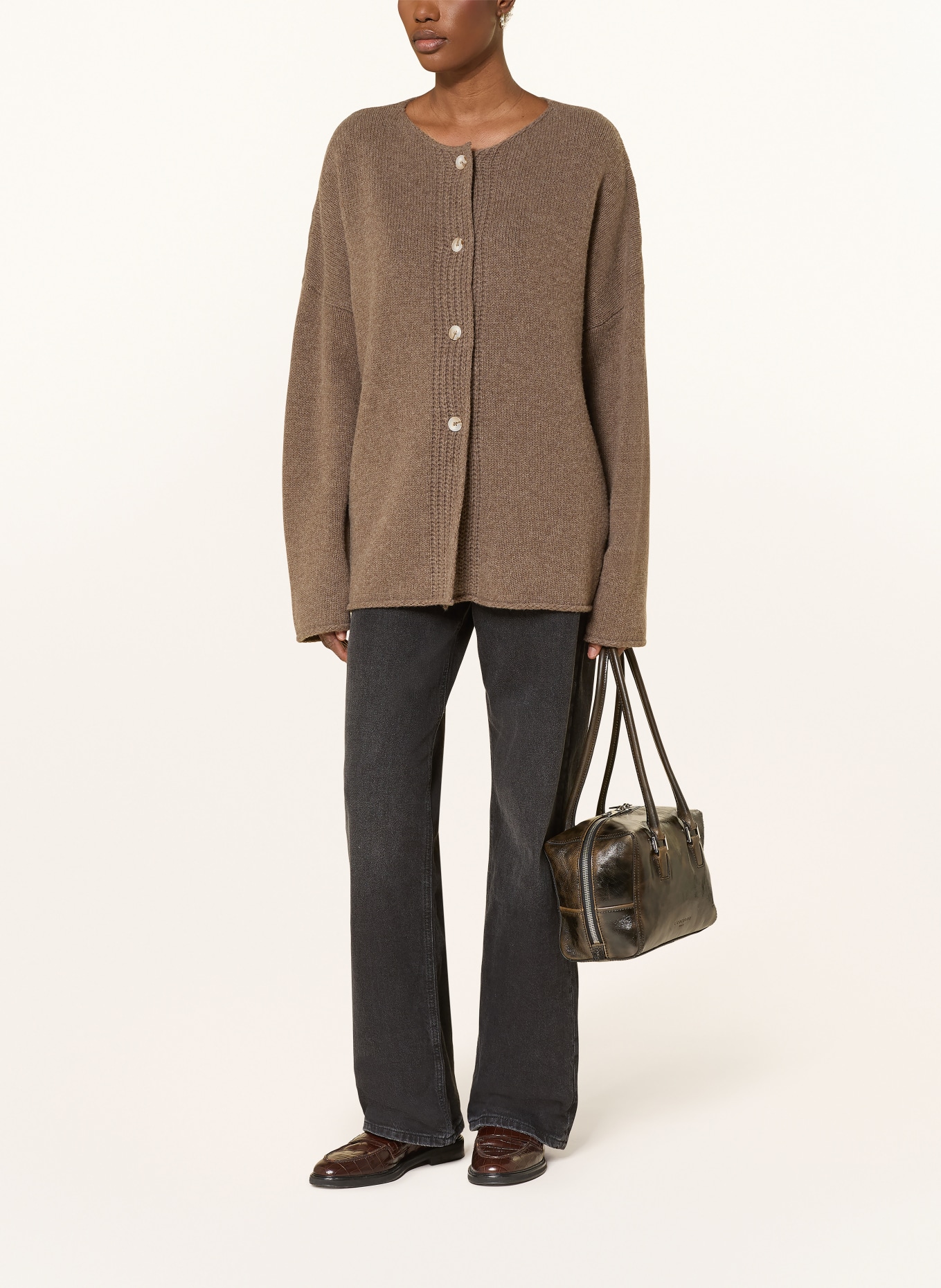 by Aylin Koenig JOSIE cardigan: BROWN