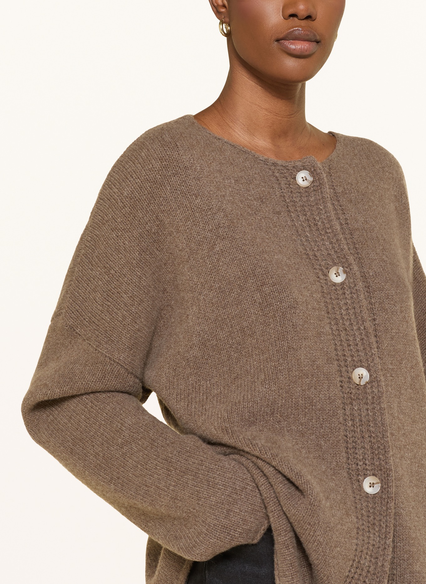 by Aylin Koenig JOSIE cardigan: BROWN