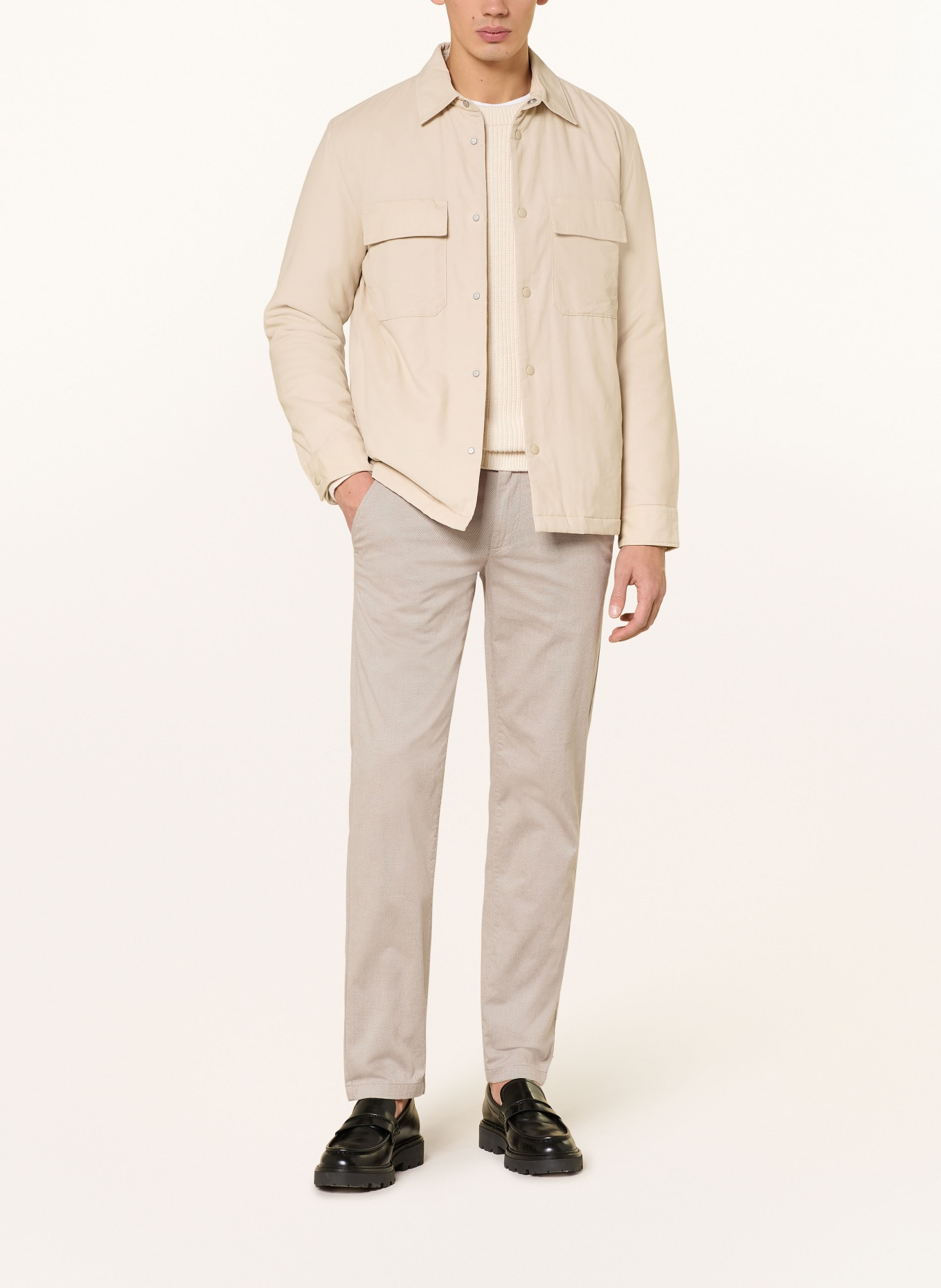 Marc O'Polo Chino STIG Shaped Fit: BEIGE / TAUPE