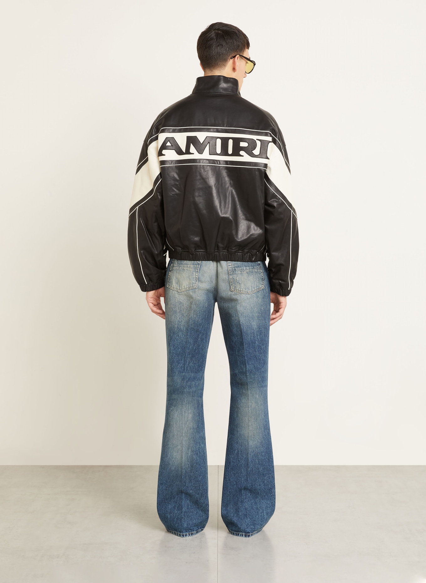 AMIRI Destroyed jeans SLASHED Regular Fit: 597 Denim Lapis
