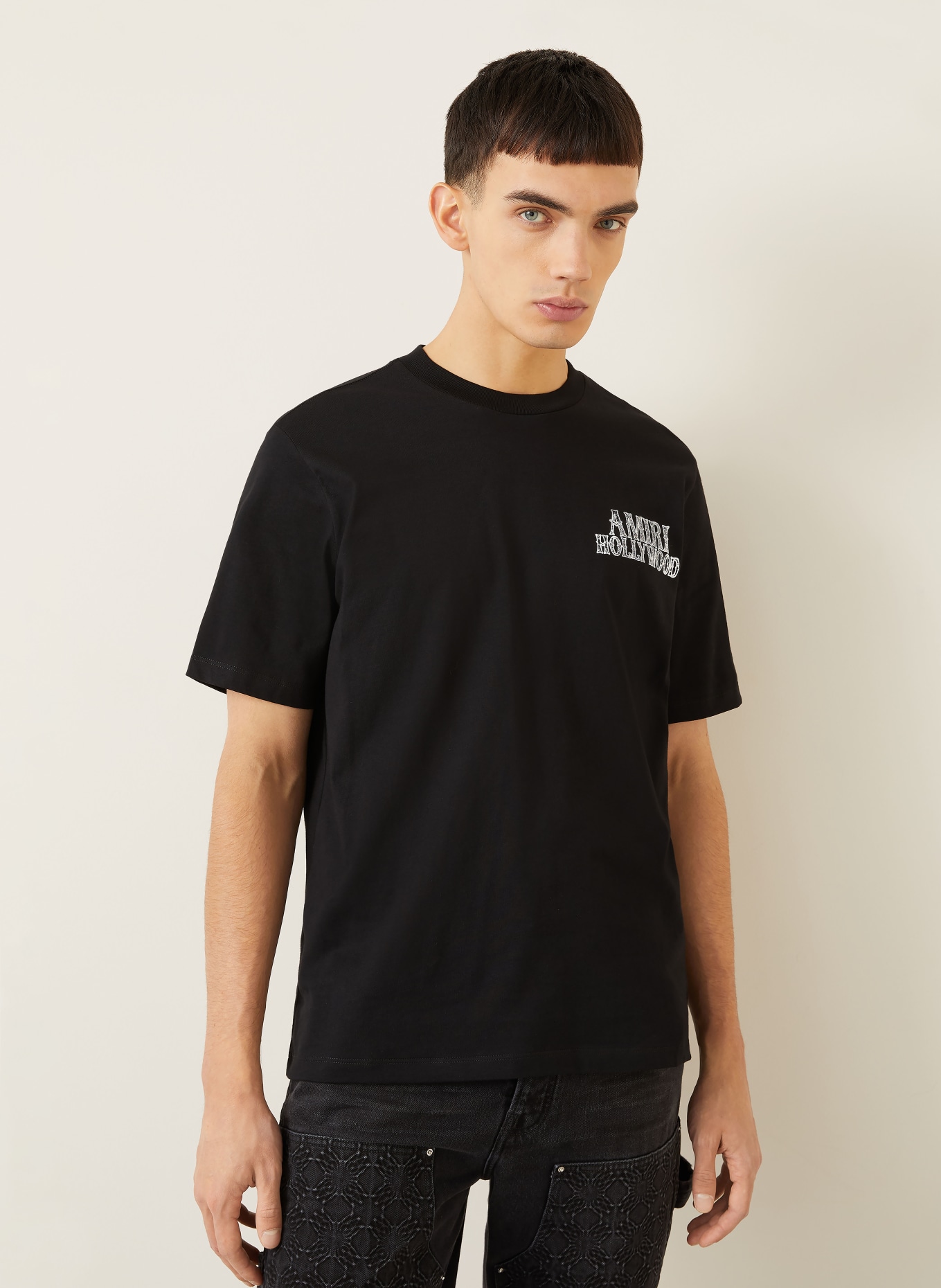 AMIRI T-shirt: BLACK / WHITE