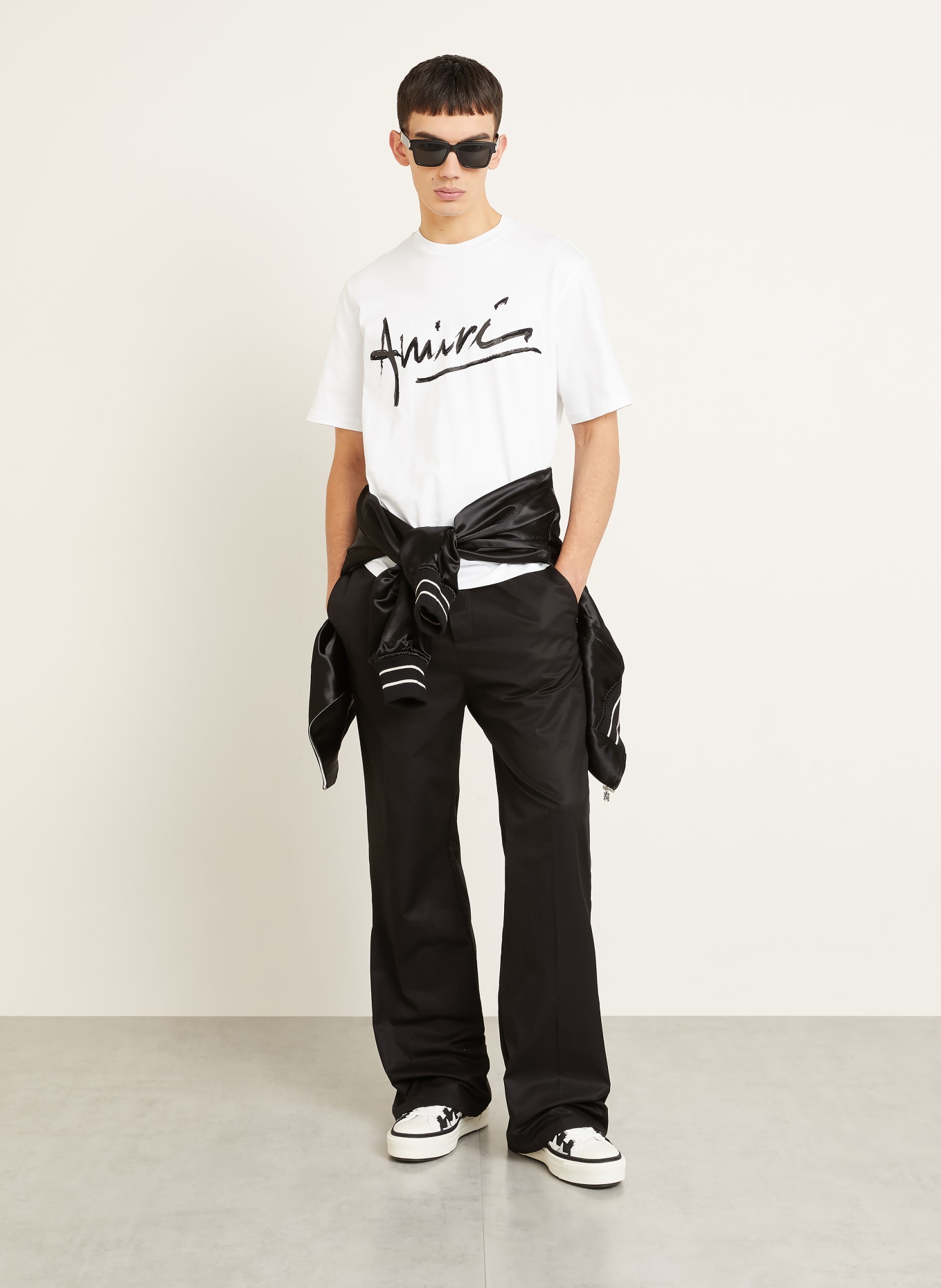 AMIRI T-shirt: WHITE / BLACK