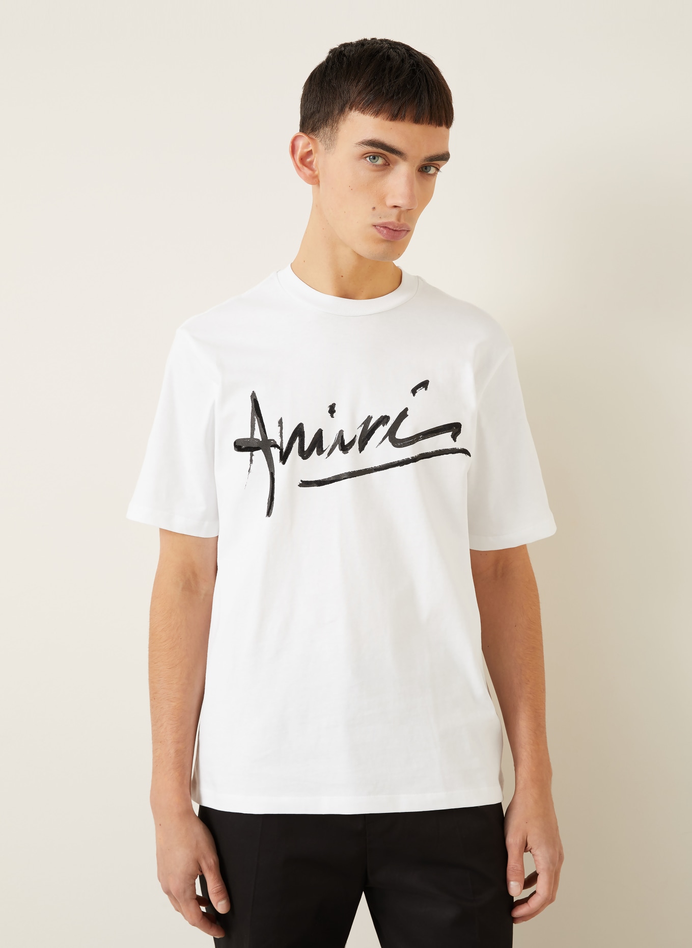AMIRI T-shirt: WHITE / BLACK
