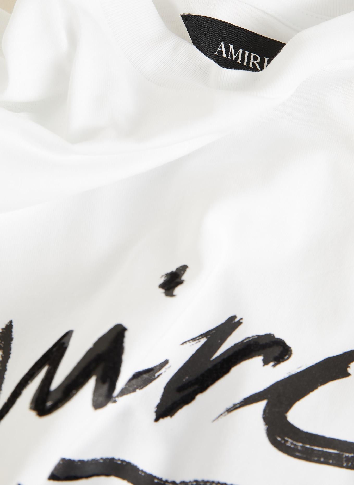 AMIRI T-shirt: WHITE / BLACK