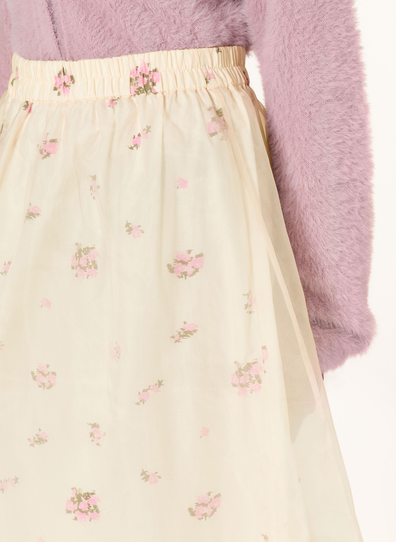 BAUM UND PFERDGARTEN Rock SEVARI: CREME / PINK / GRÜN