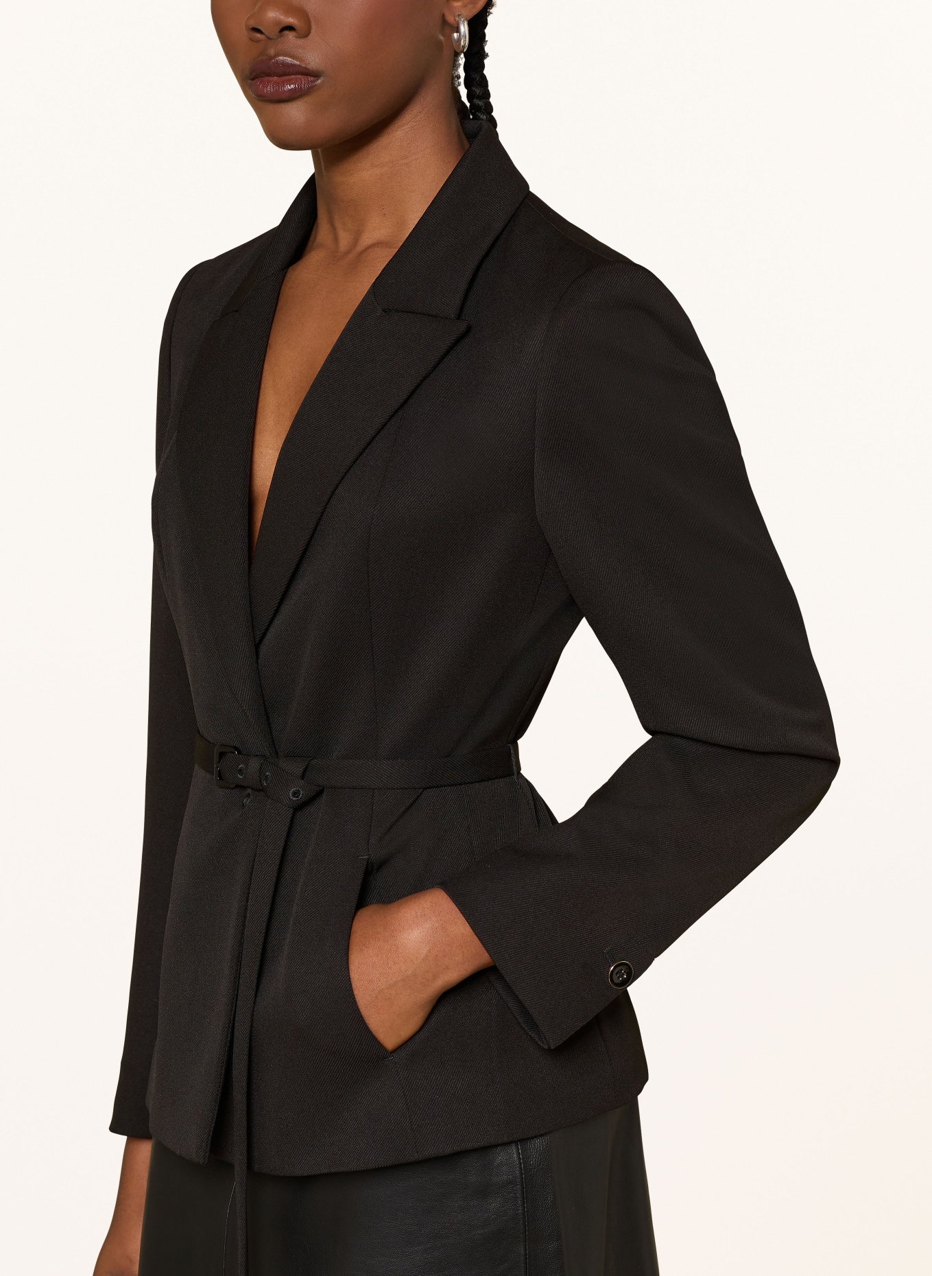 MARC CAIN blazer: 900 BLACK