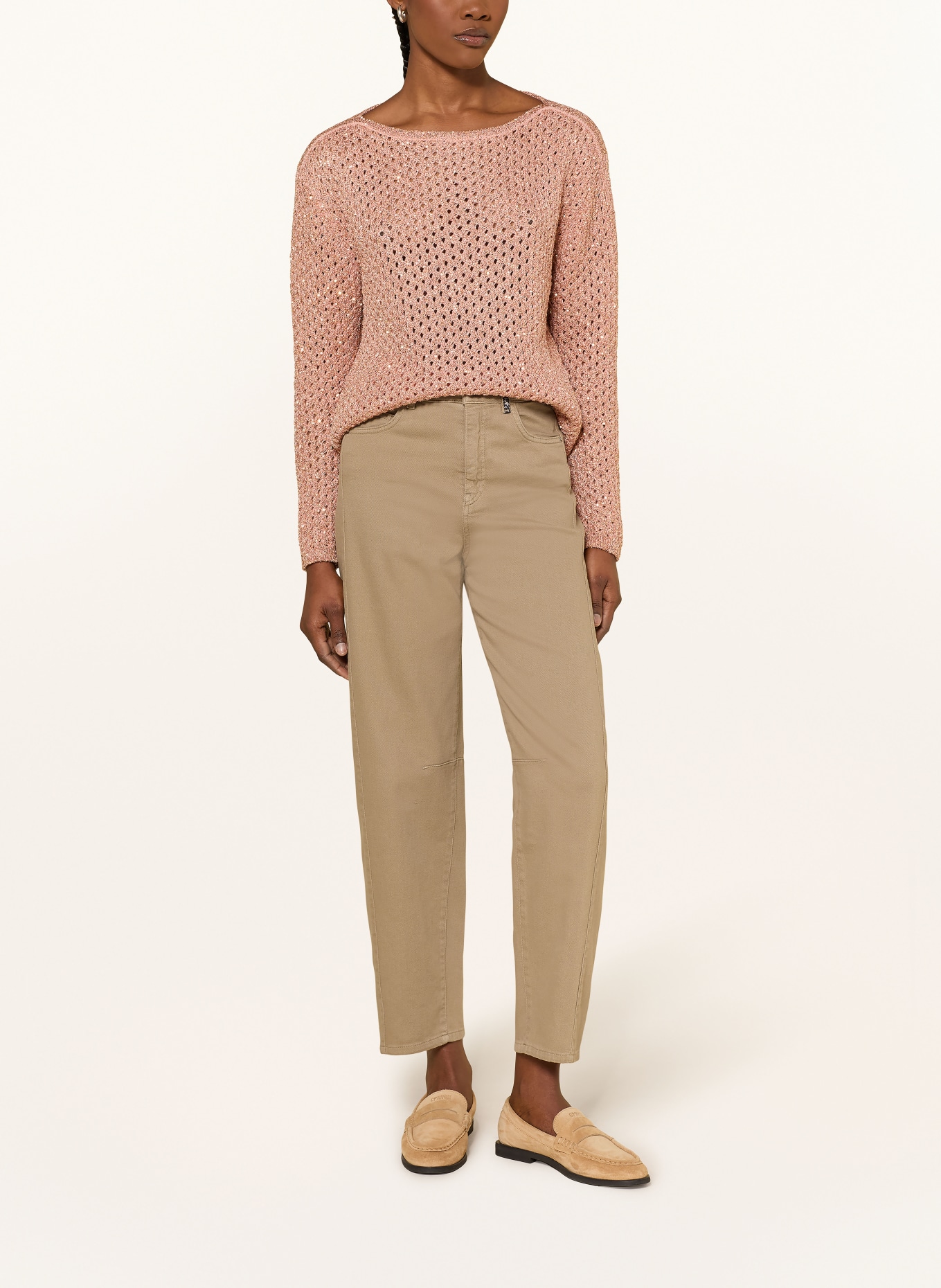 MARC CAIN Barrel jeans RUMA: 628 dune new