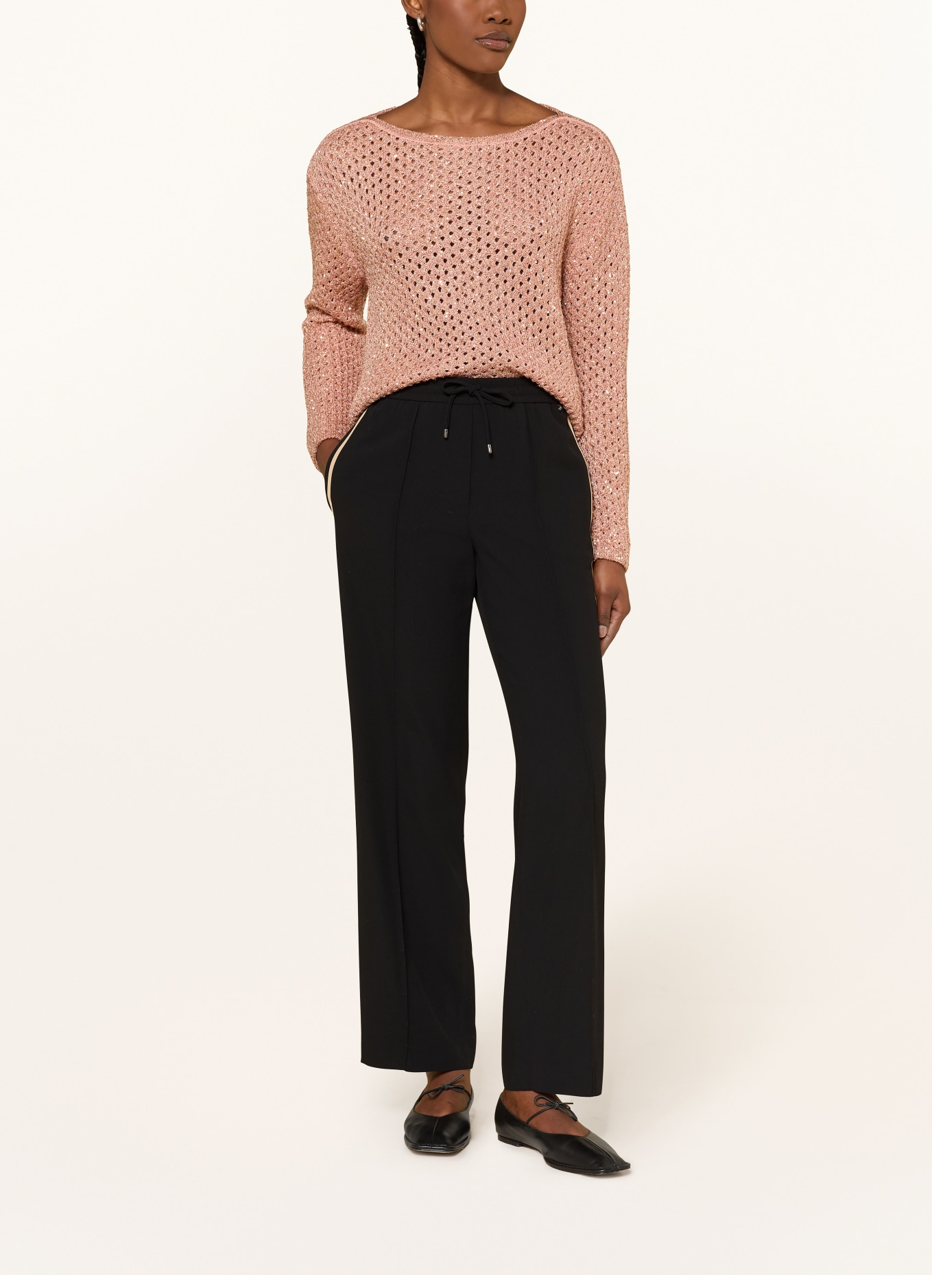 MARC CAIN Marlene pants WASHINGTON: 900 BLACK