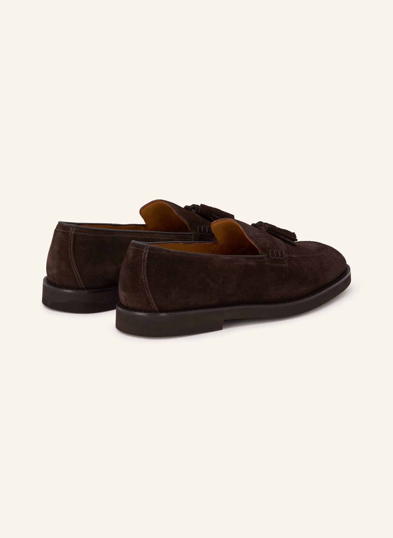 DOUCAL'S loafer: DARK BROWN