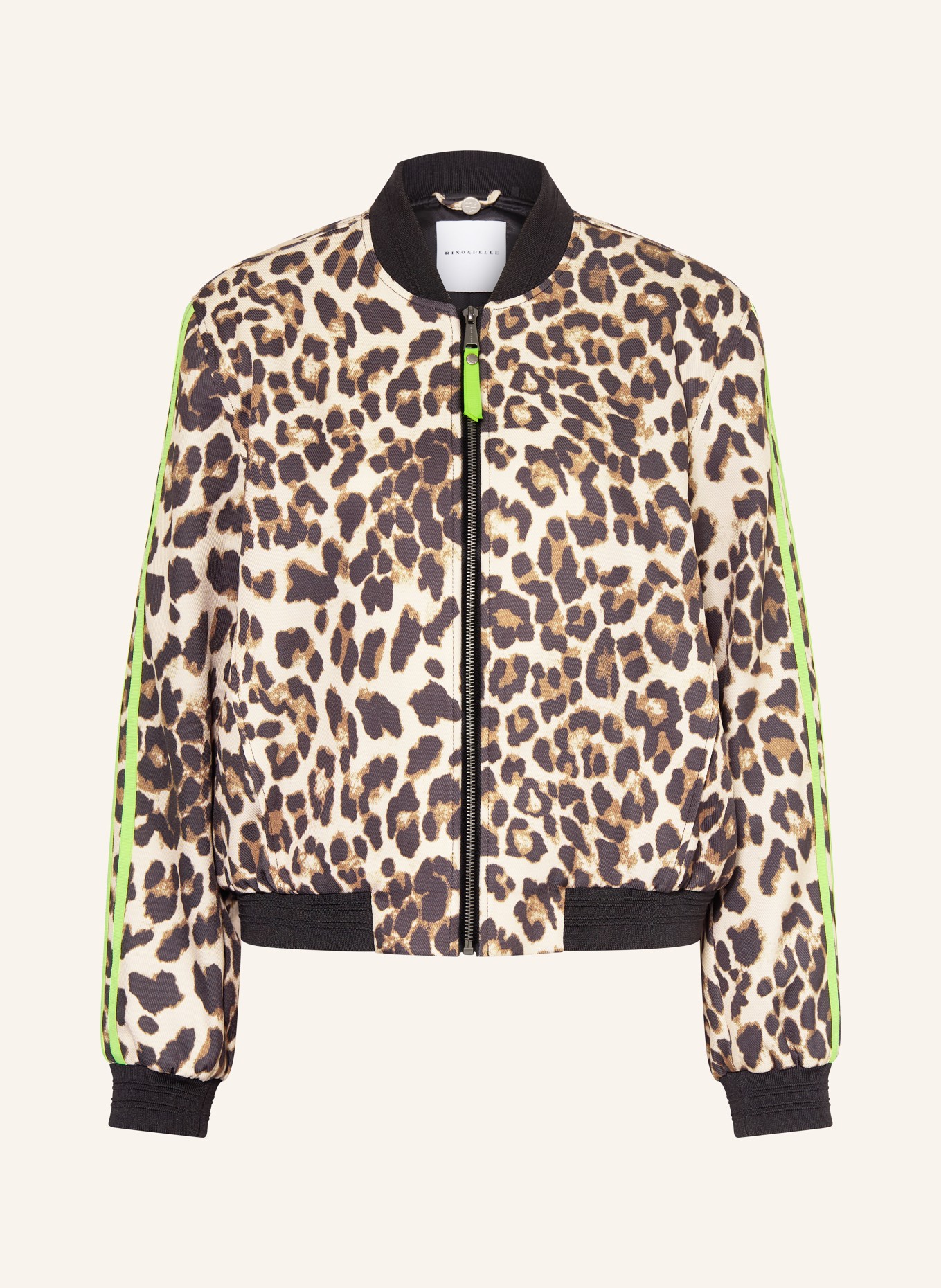 RINO & PELLE Bunda BANNER: KRÉMOVÁ / VELBLOUDÍ / ČERNÁ