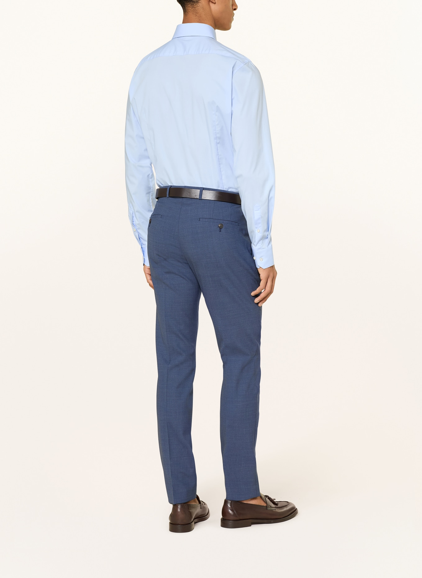 PAUL Koszula o kroju dopasowanym: JASNONIEBIESKI