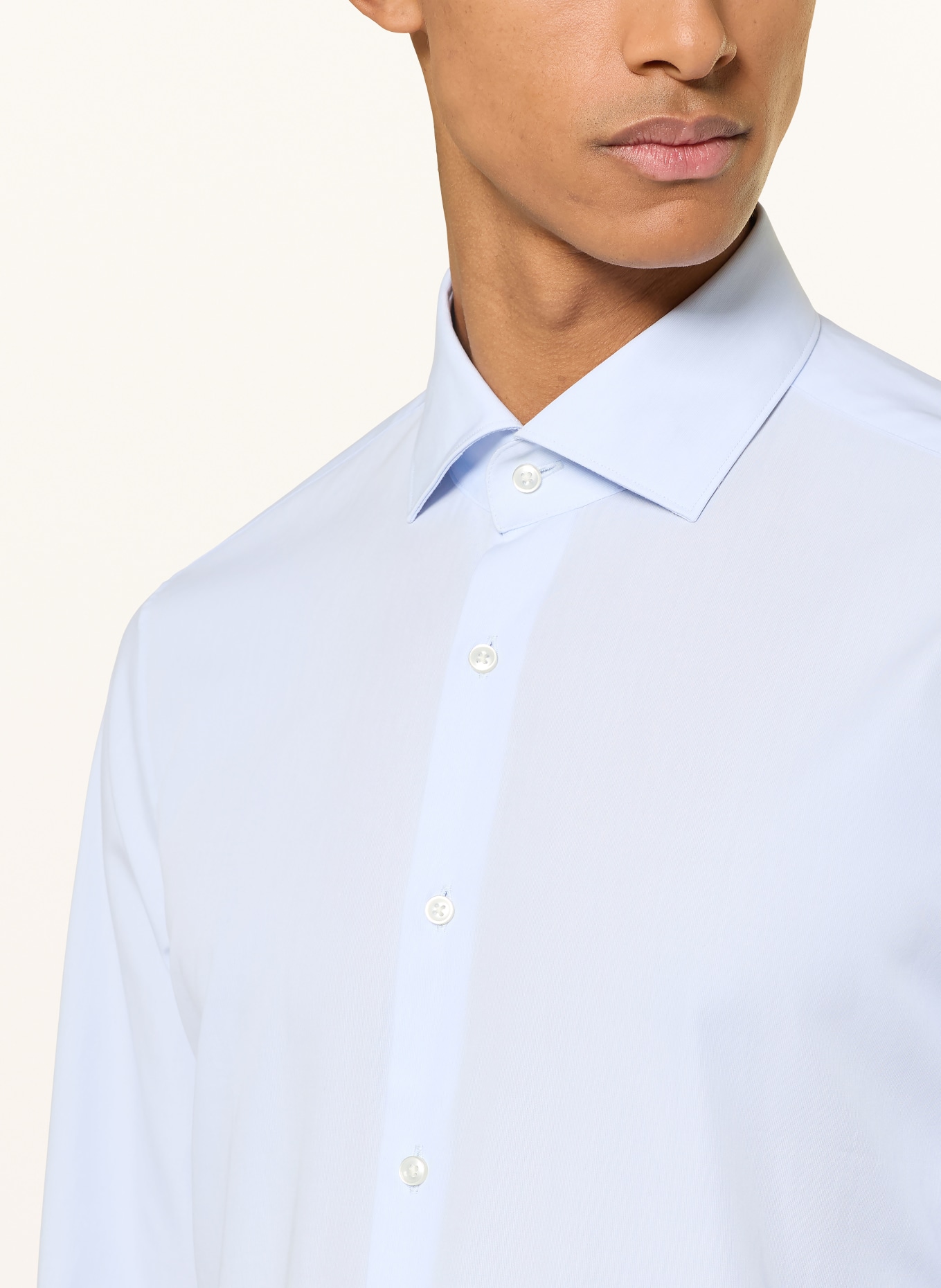 PAUL Shaped Fit Shirt: LIGHT BLUE