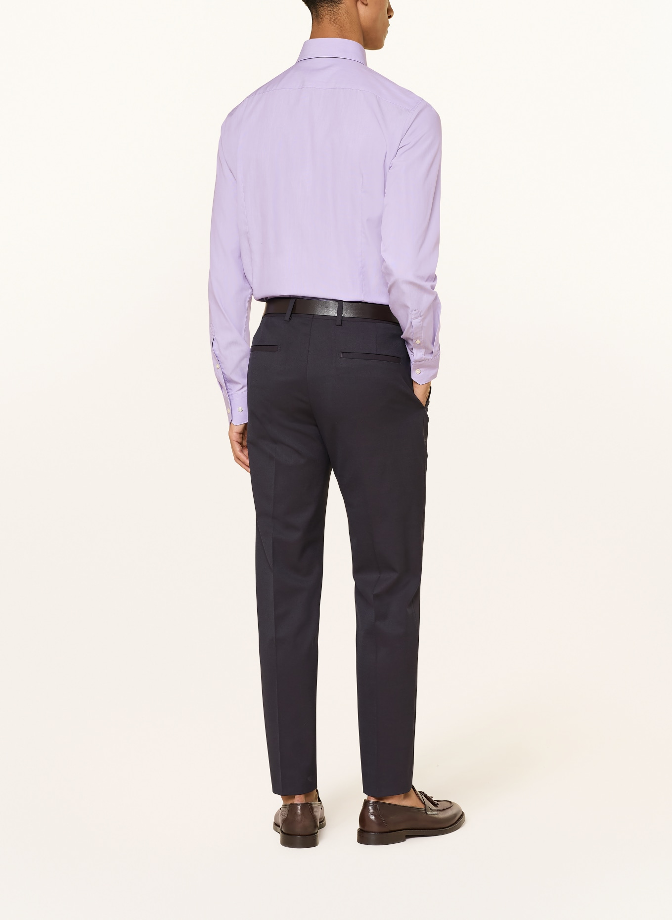 PAUL Shaped Fit Shirt: LIGHT PURPLE