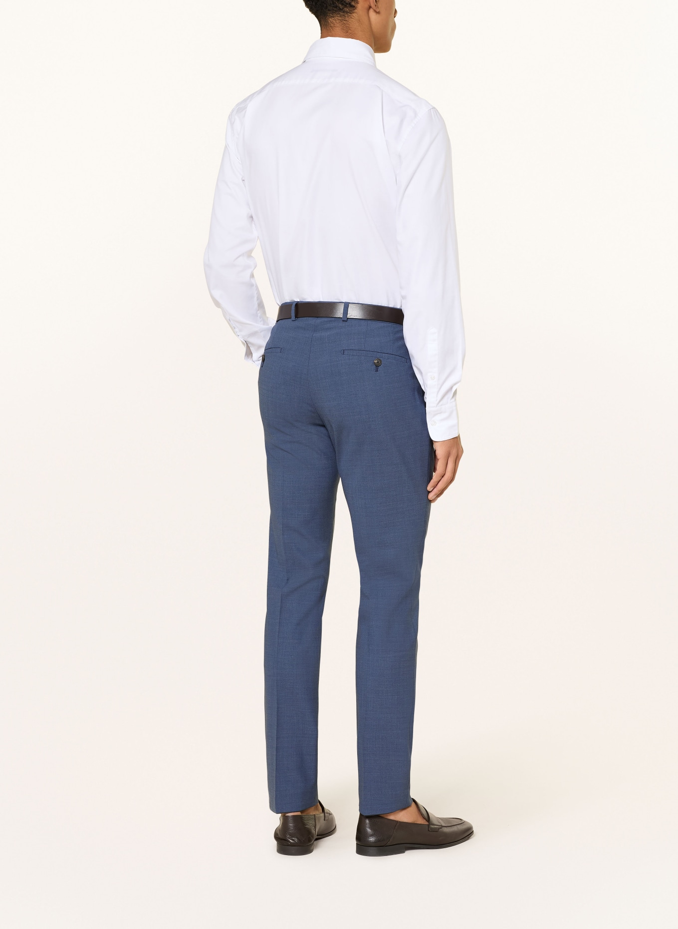 STROKESMAN'S Regular fit shirt: WHITE