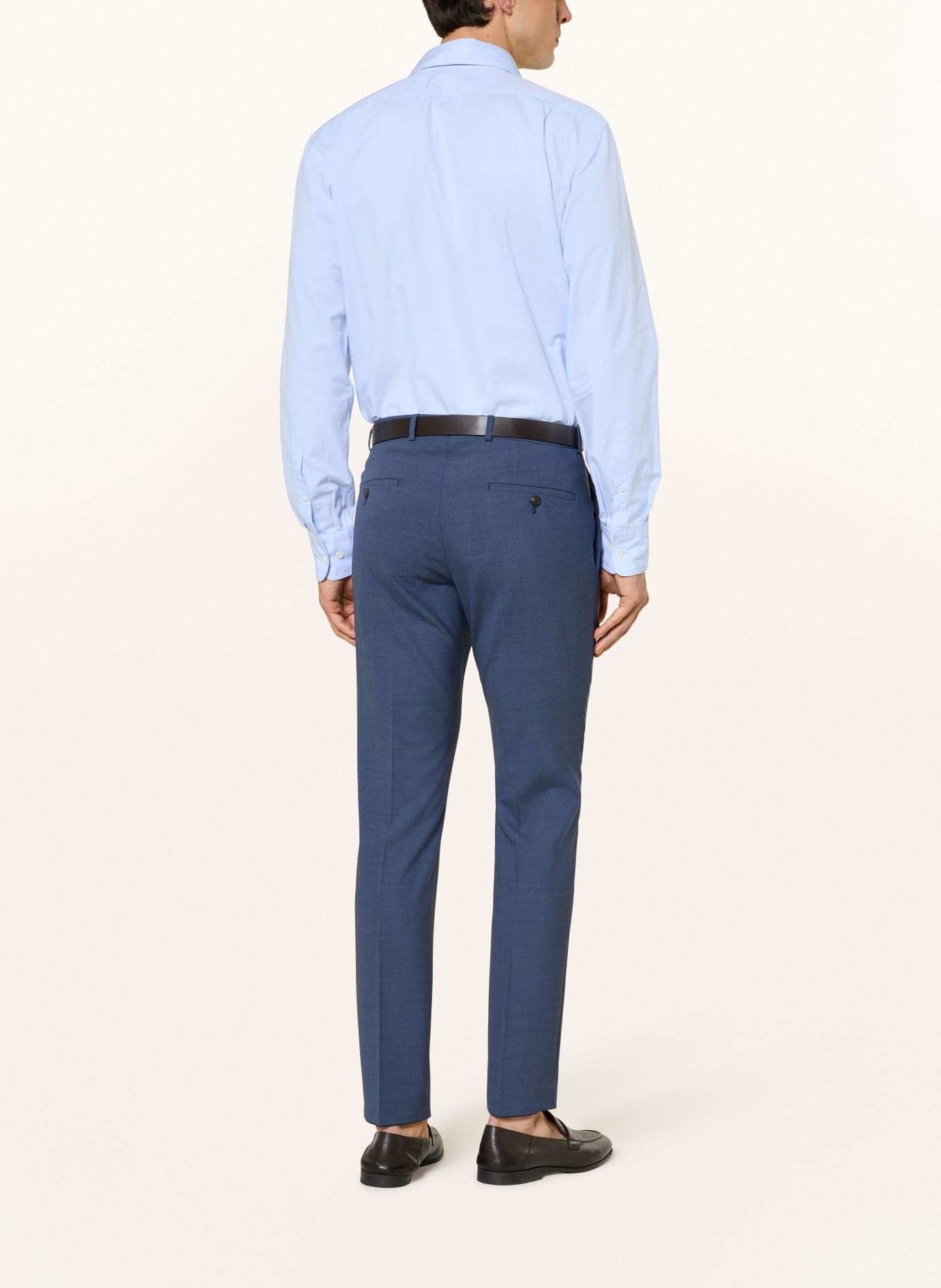 STROKESMAN'S Regular fit shirt: LIGHT BLUE