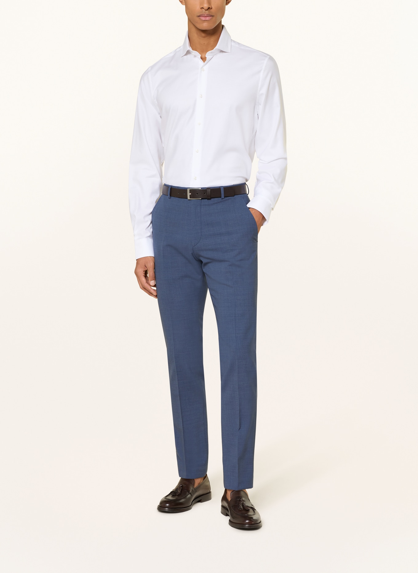 PAUL Shaped Fit Shirt: WHITE