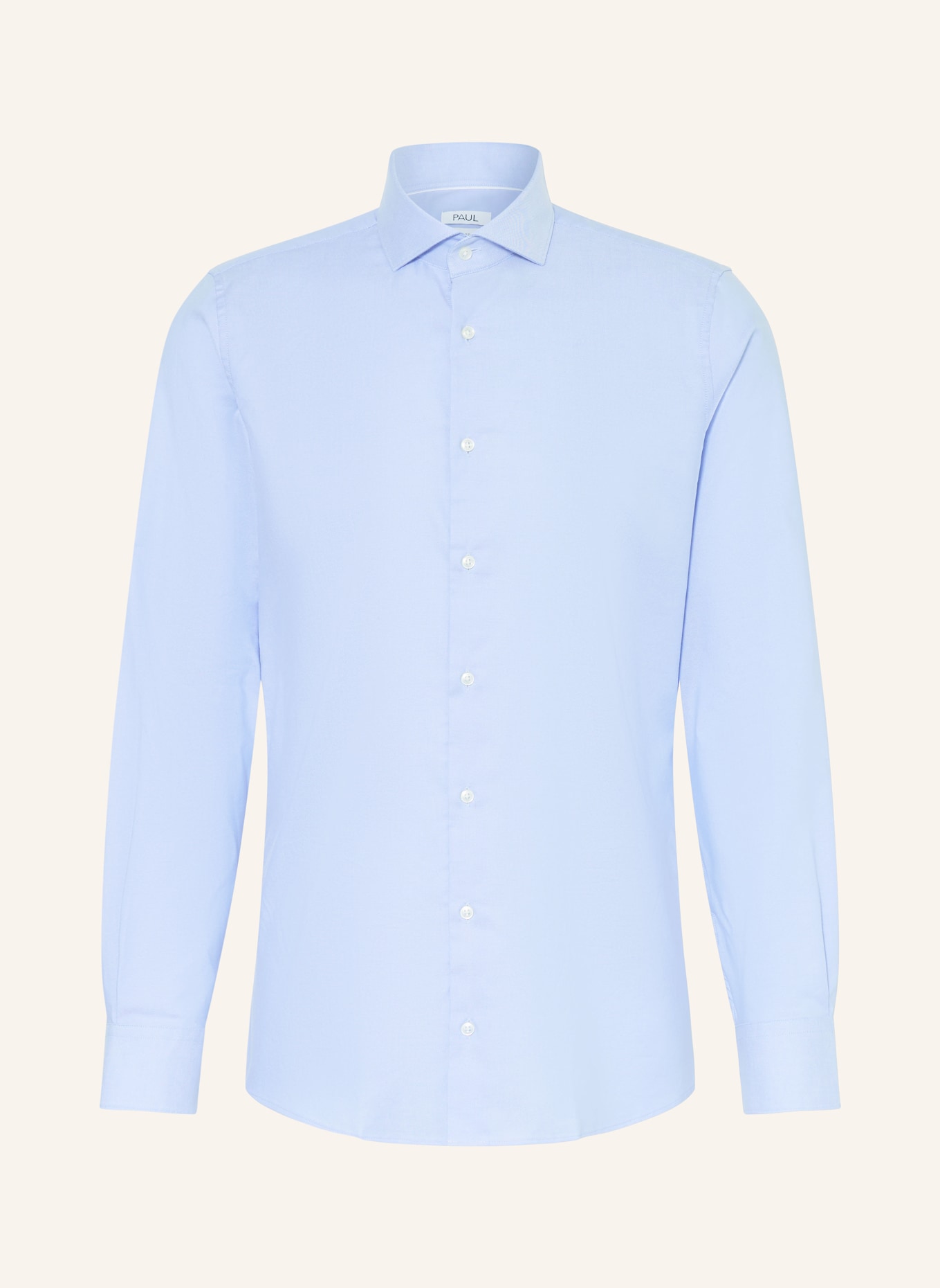 PAUL Hemd Shaped Fit: HELLBLAU