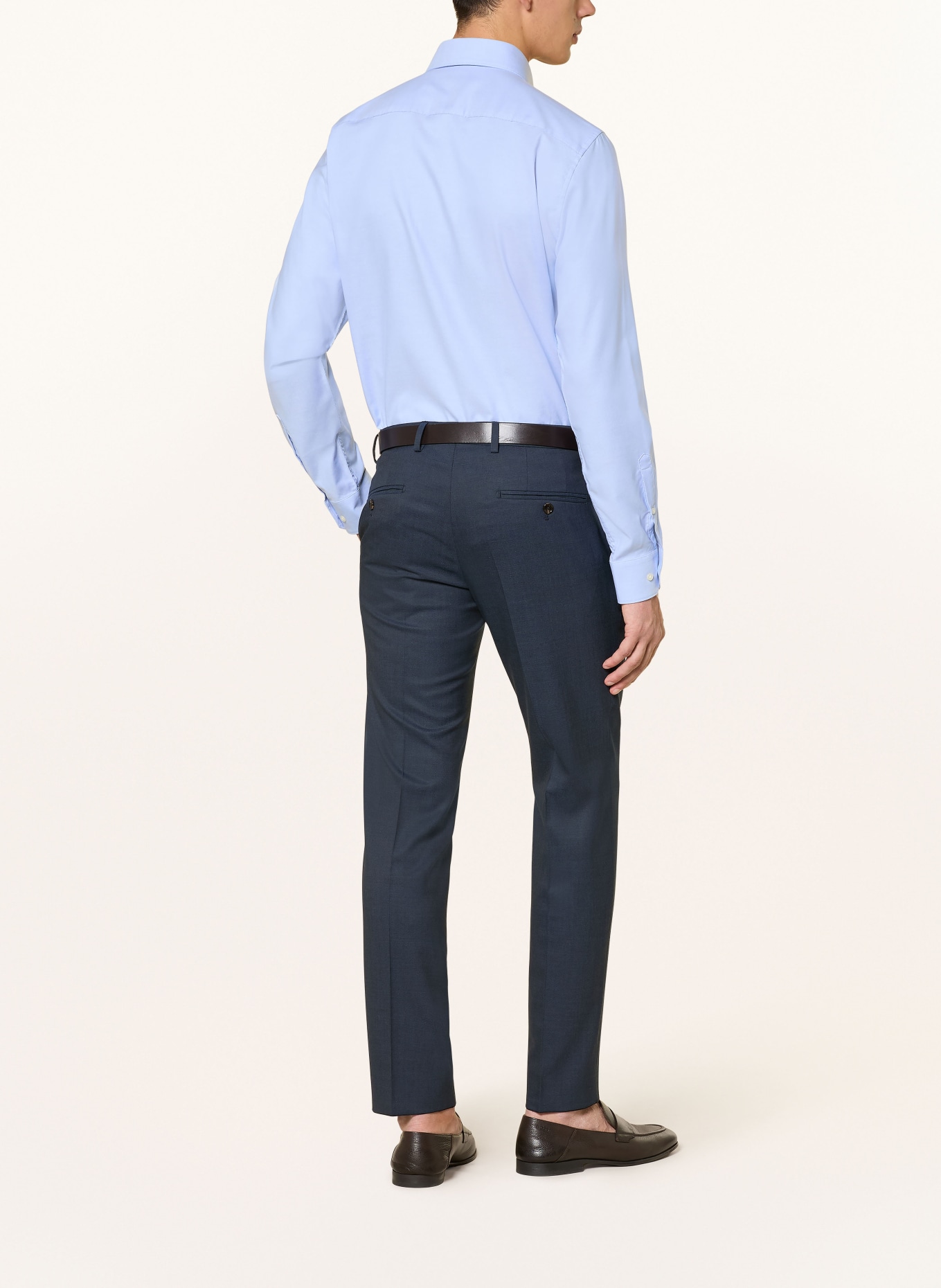PAUL Hemd Shaped Fit: HELLBLAU