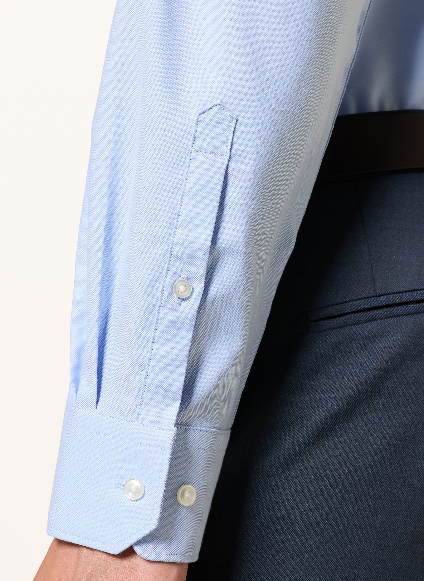 PAUL Hemd Shaped Fit: HELLBLAU