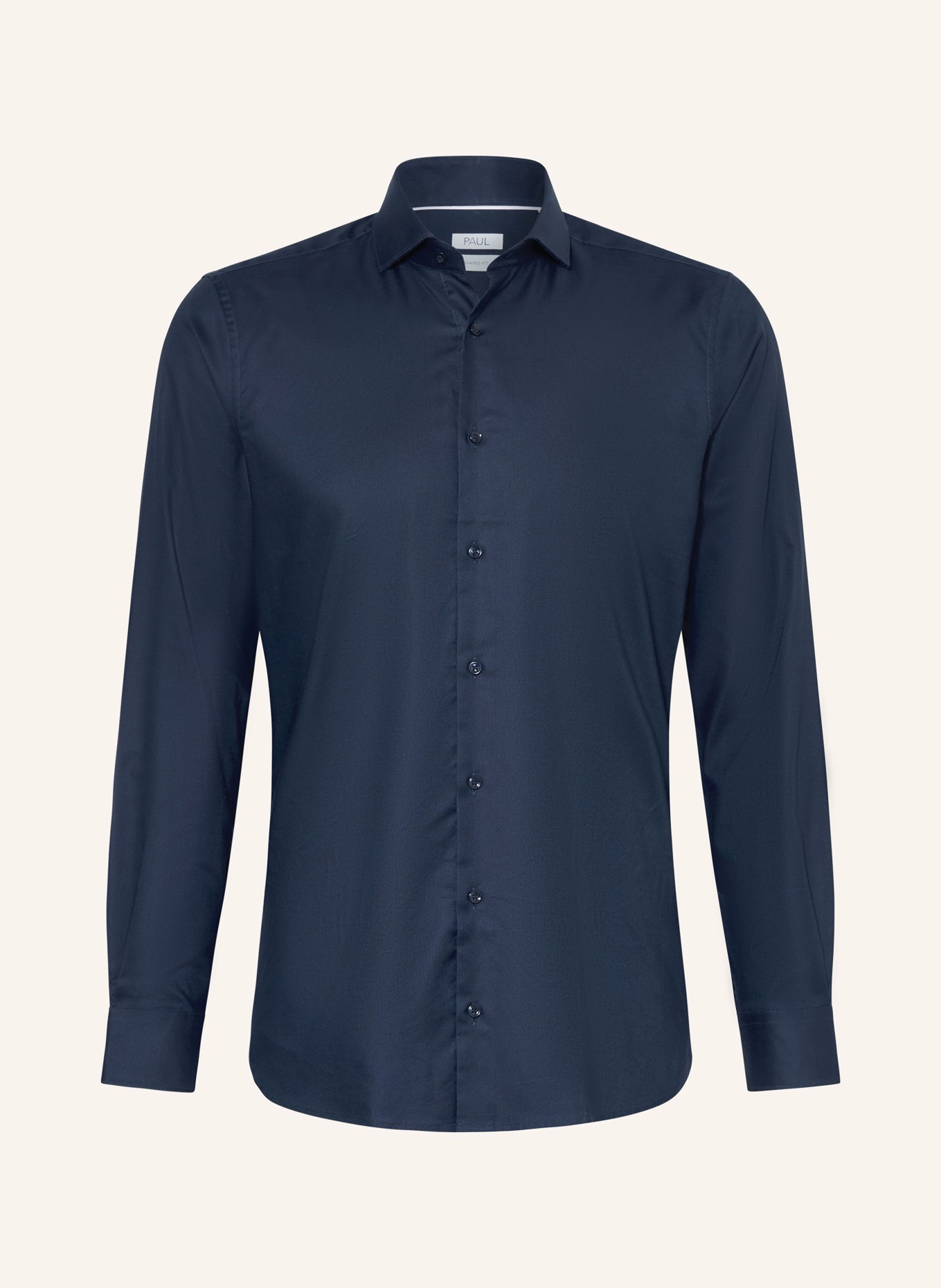 PAUL Shaped Fit Shirt: DARK BLUE