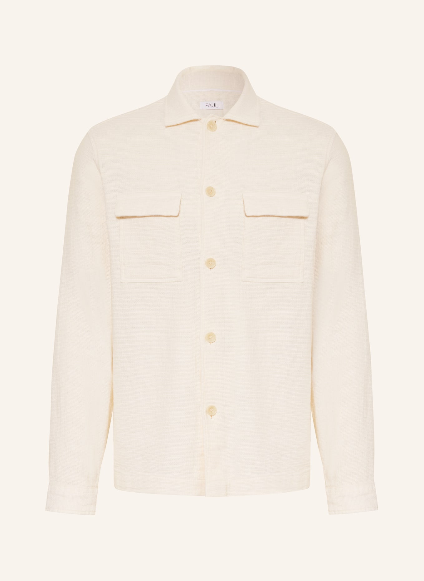 PAUL overjacket: ECRU