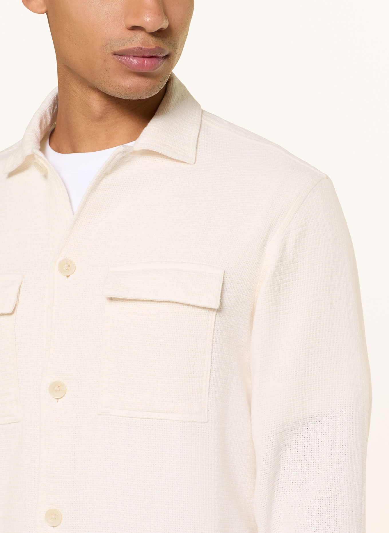 PAUL overjacket: ECRU