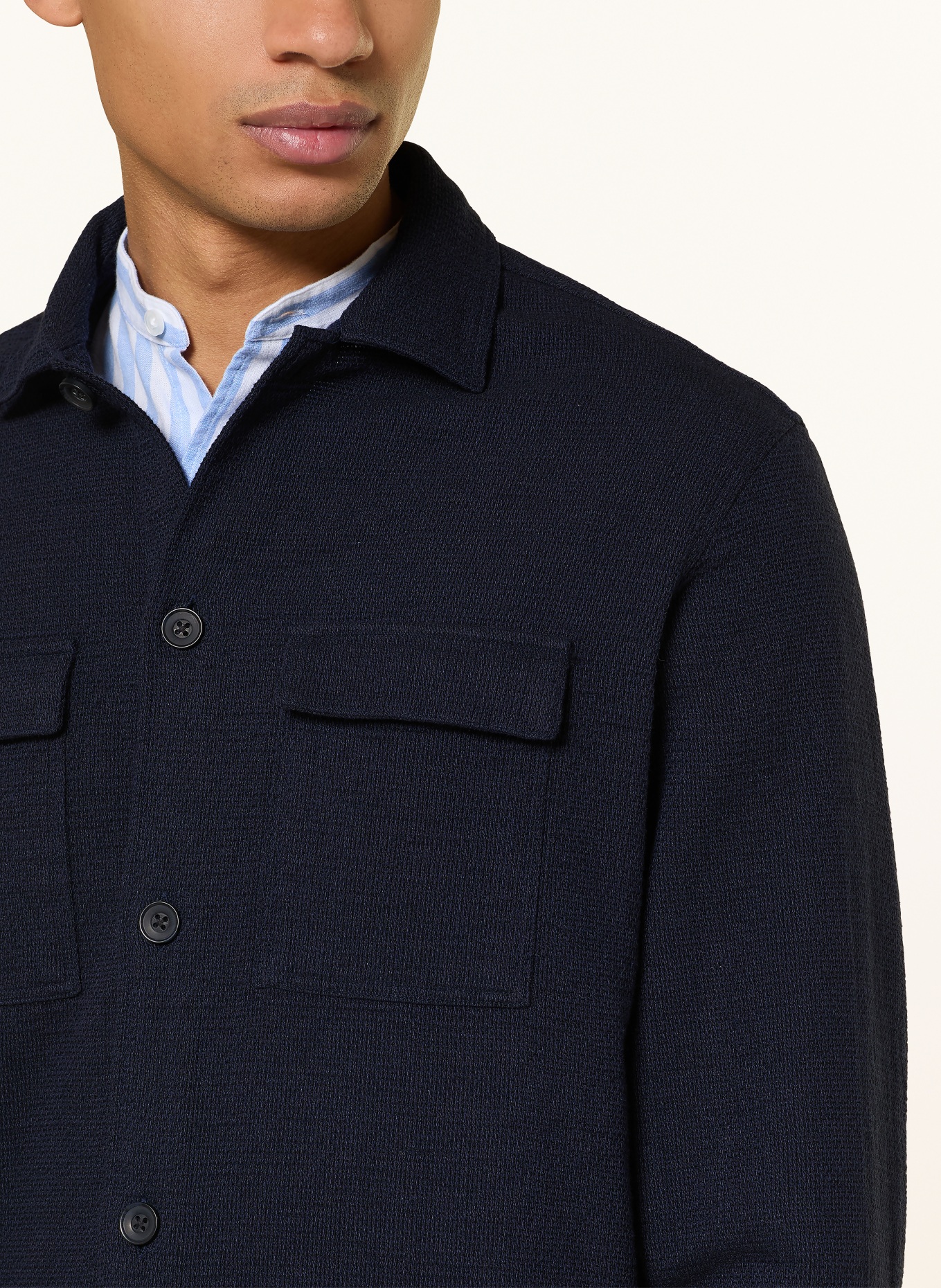 PAUL overjacket: DARK BLUE