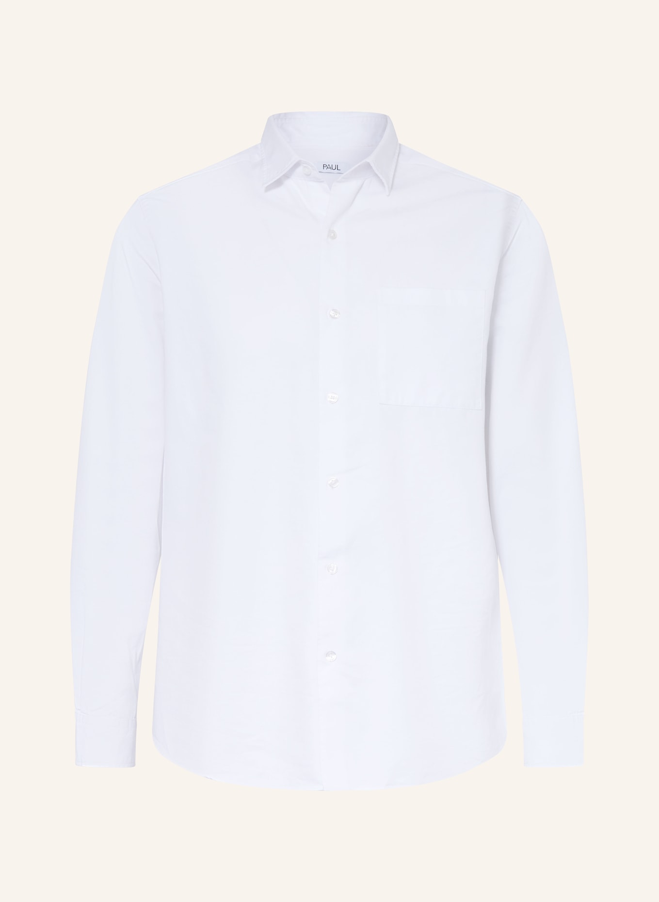 PAUL Comfort Fit Shirt: WHITE