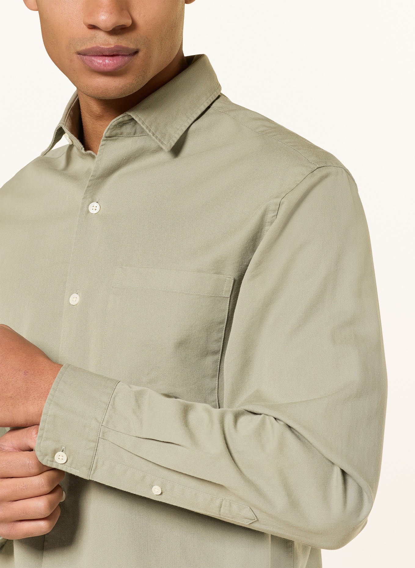 PAUL Comfort Fit Shirt: LIGHT GREEN