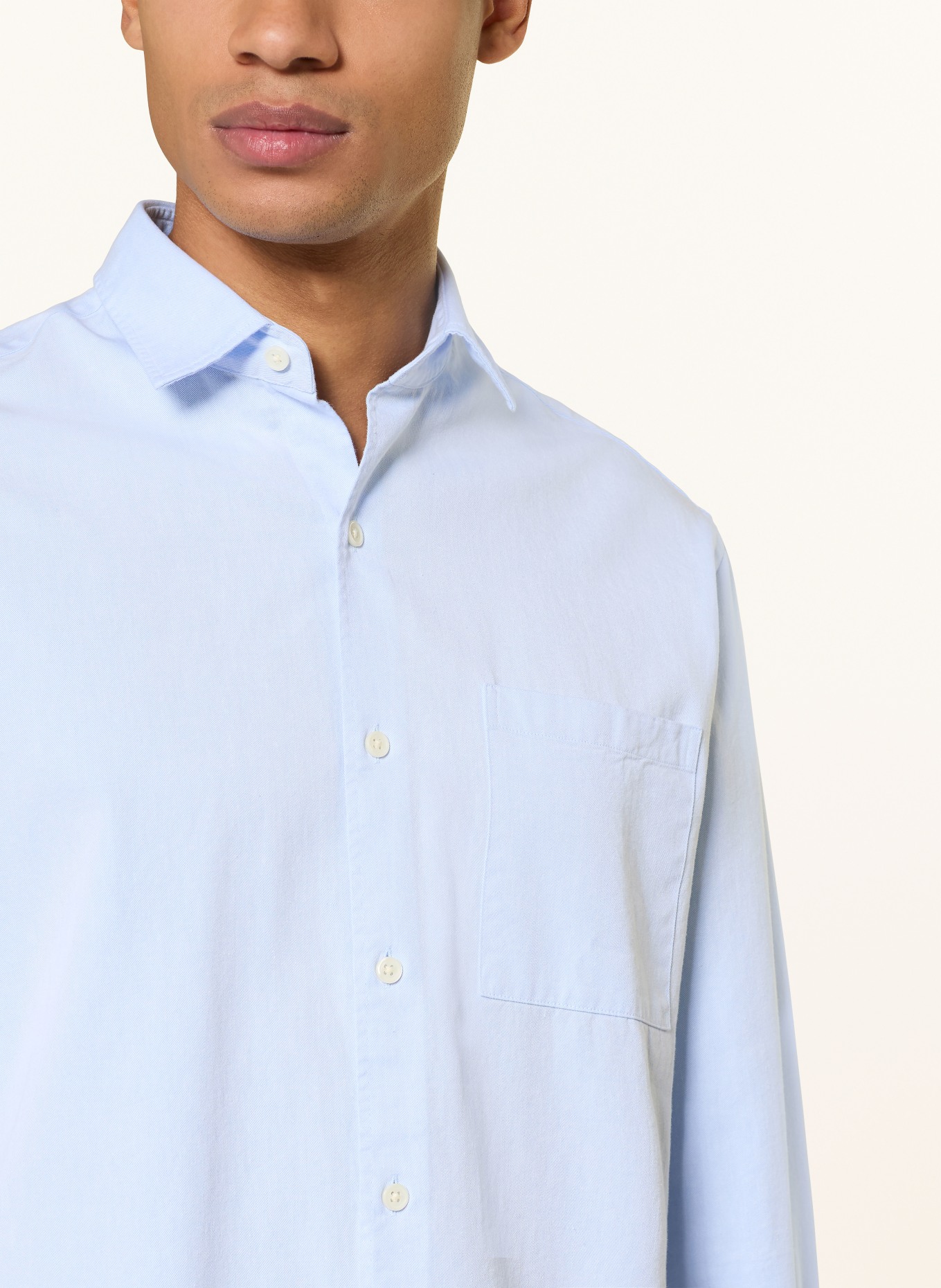 PAUL Košile Comfort Fit: TMAVĚ MODRÁ