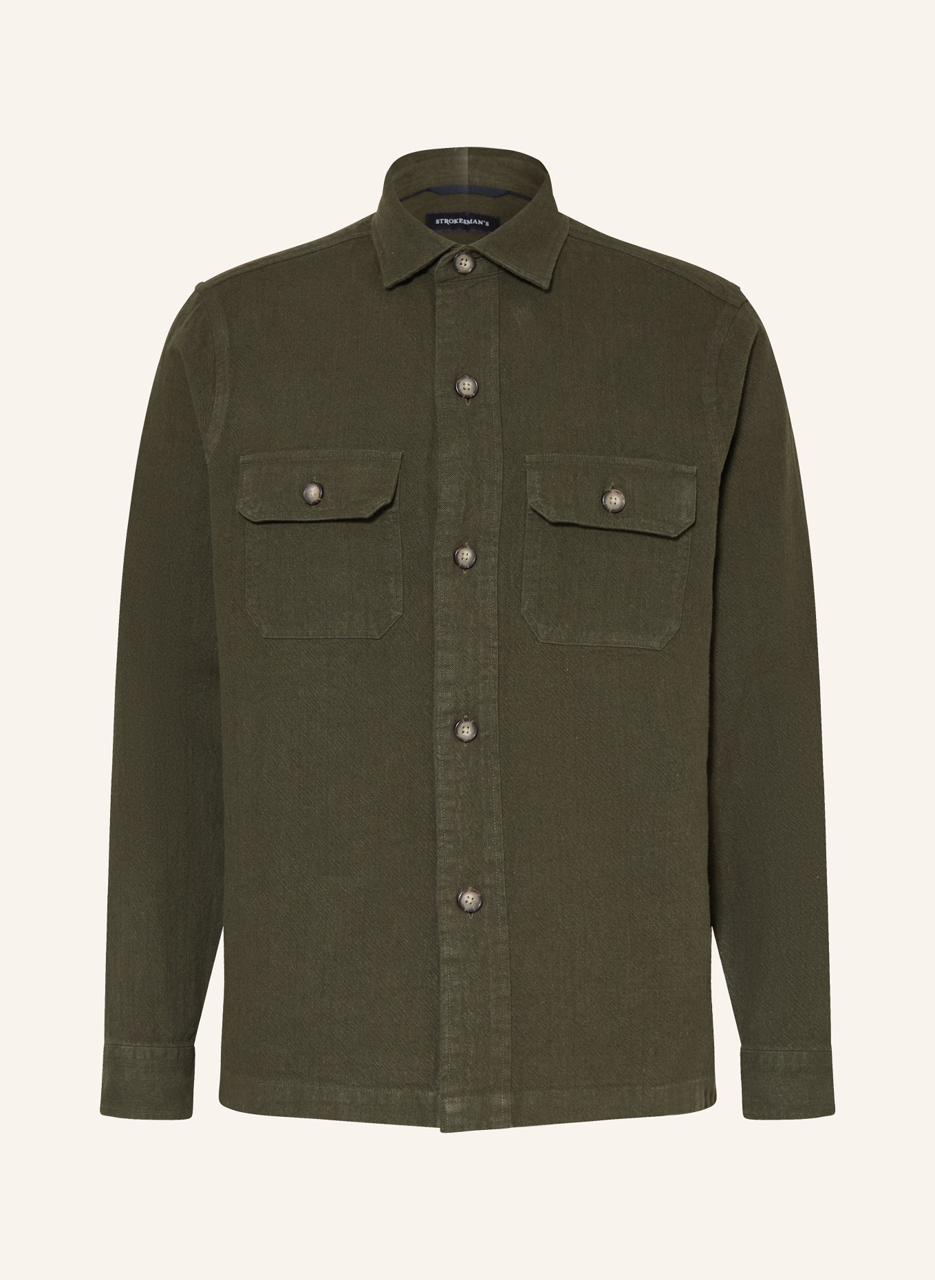 STROKESMAN'S Overshirt: KHAKI