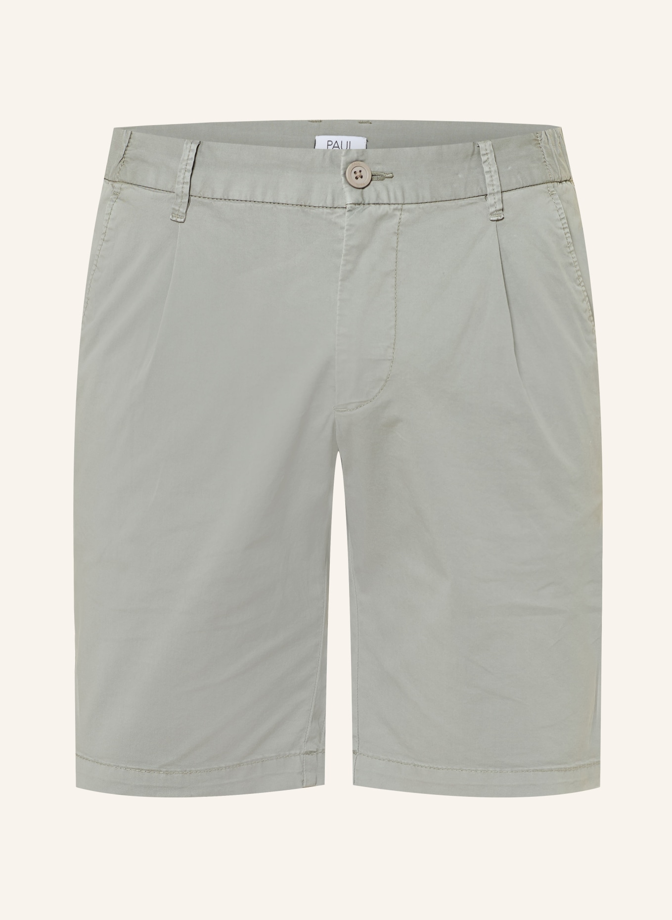 PAUL Chinoshorts Comfort Fit: KHAKI