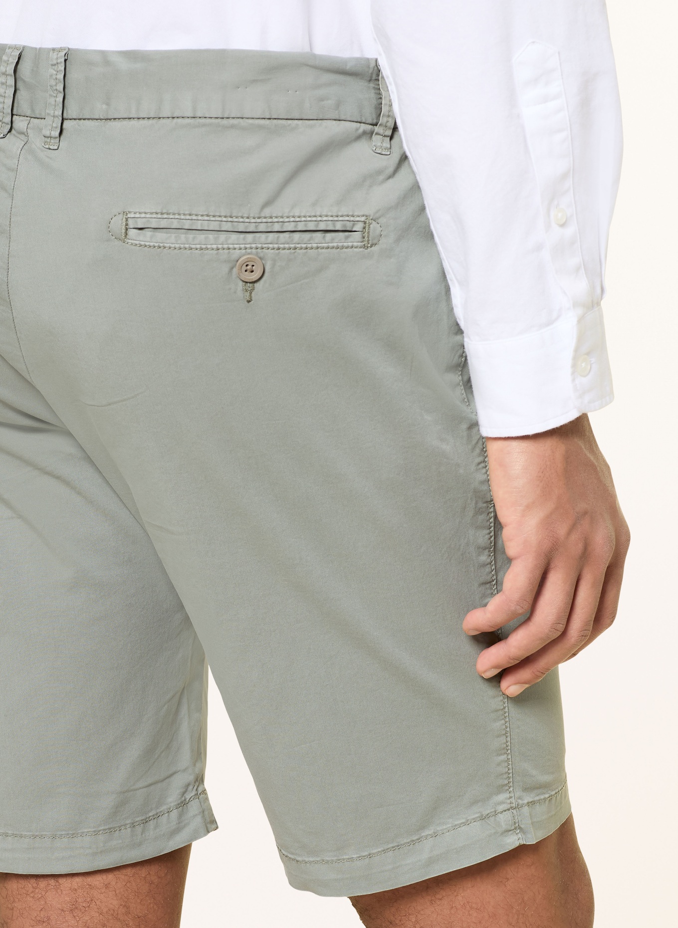 PAUL Chinoshorts Comfort Fit: KHAKI