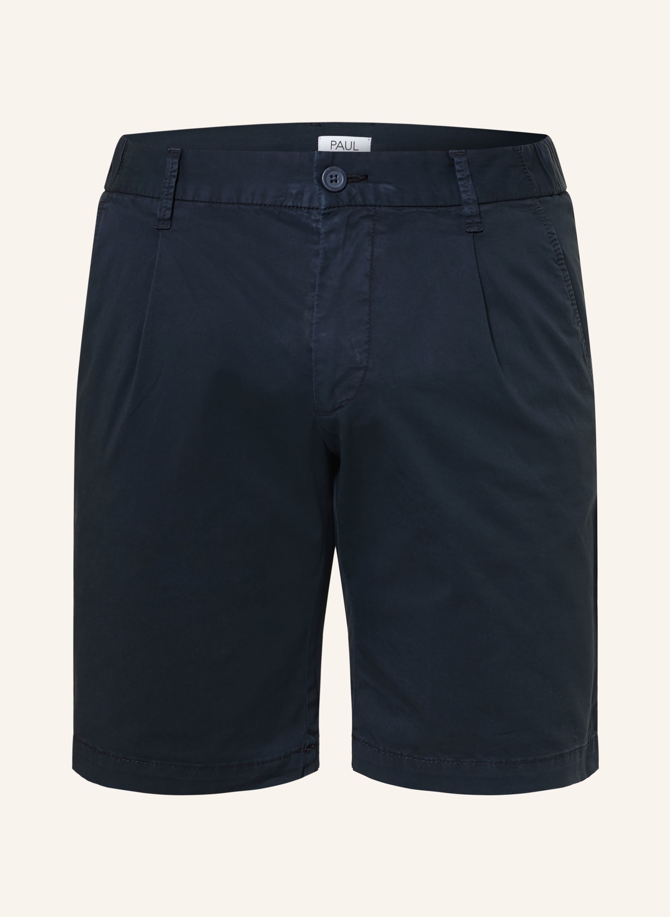 PAUL Chinoshorts Comfort Fit: DUNKELBLAU