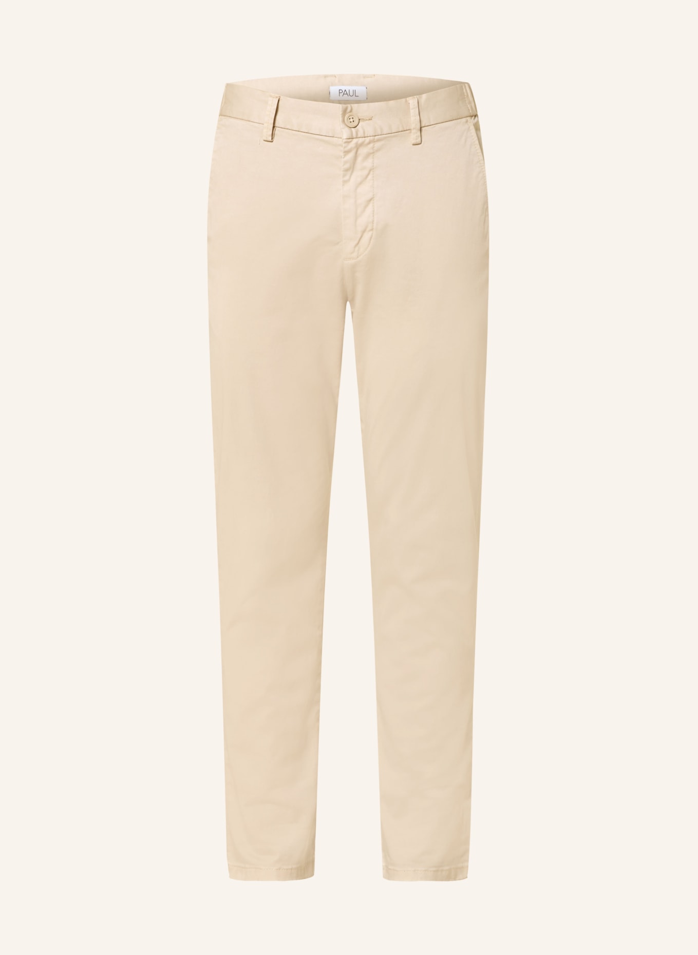 PAUL Chino Regular Fit: CREME